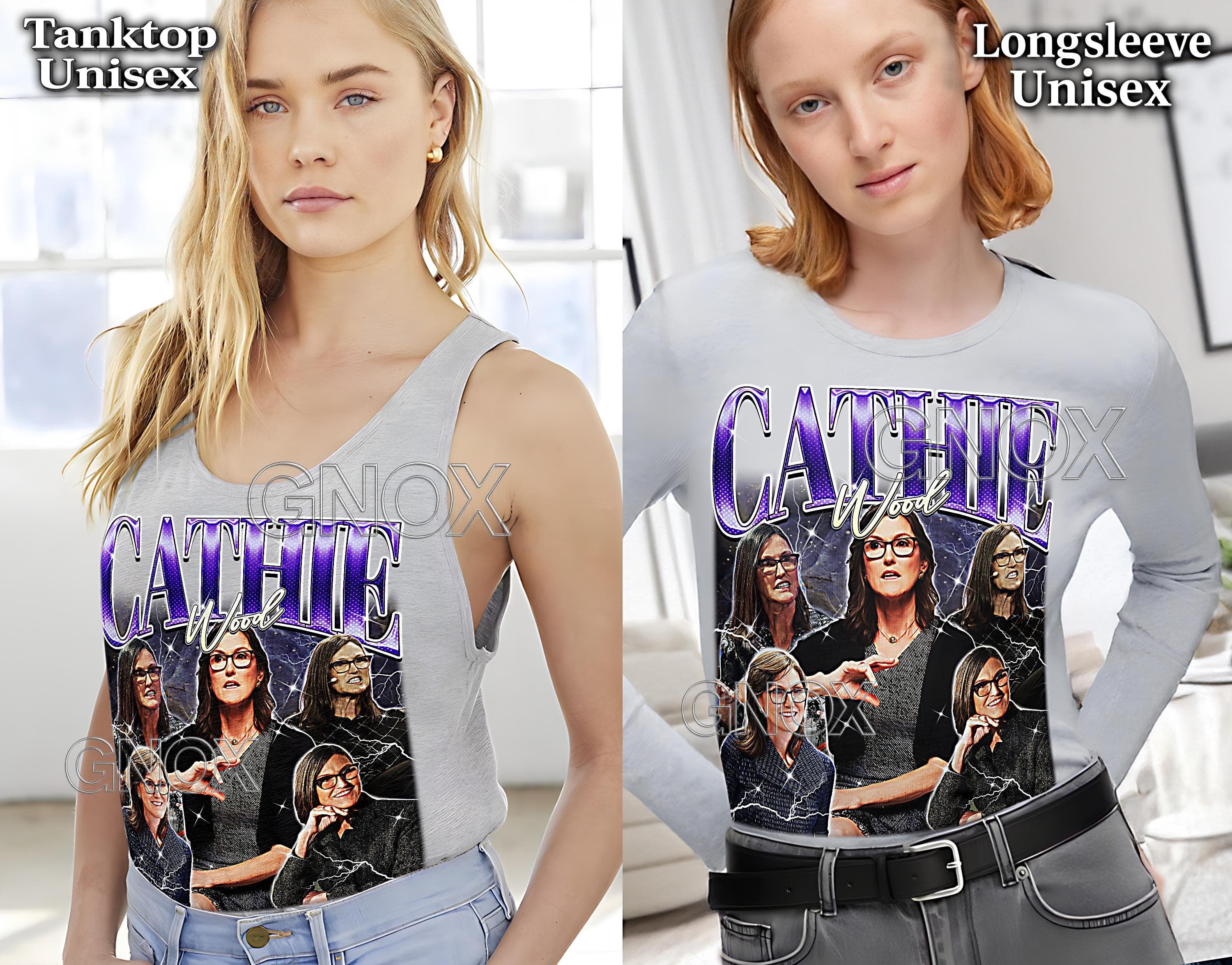 CATHIE WOOD Shirt, Cathie Wood Tshirt, Cathie Wood Retro Tees, Cathie Wood Retro 90s Sweater, Cathie Wood Merch Gift #saf - image 4