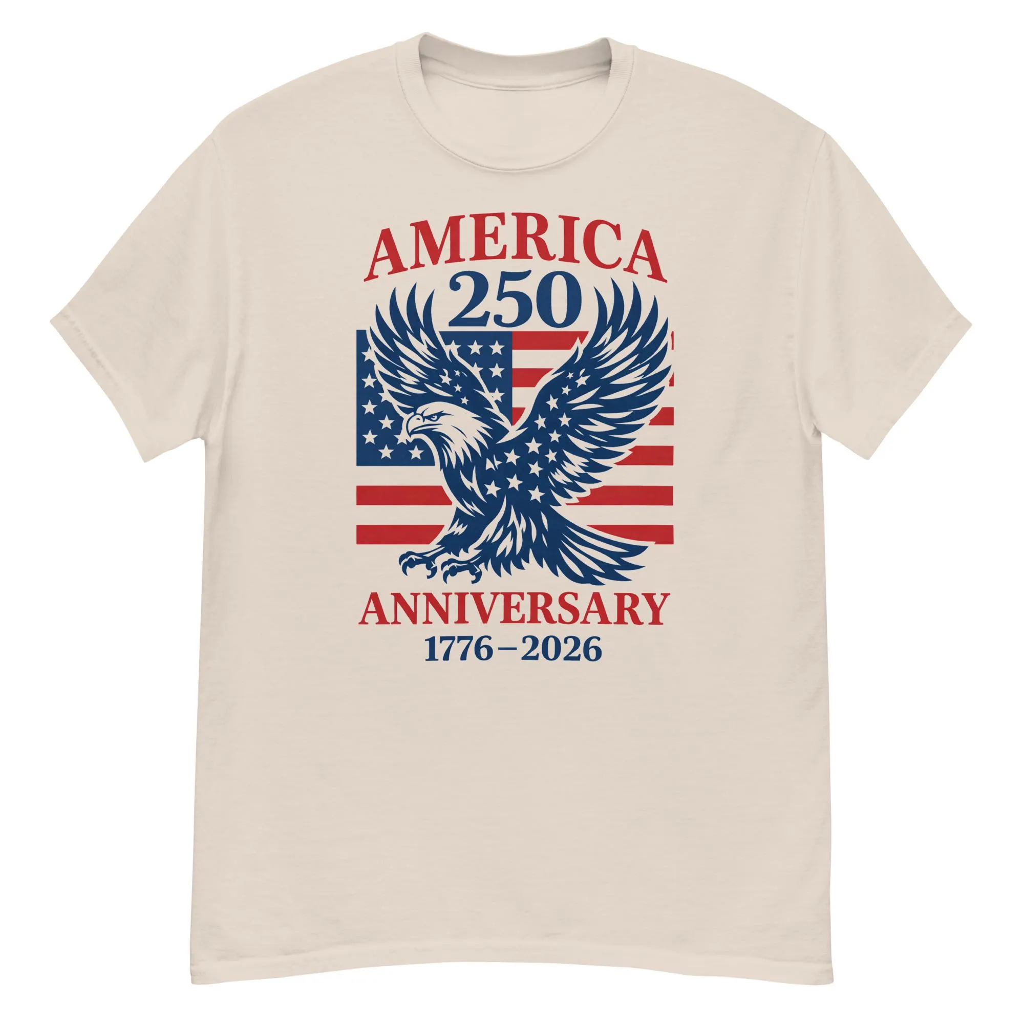 Patriotic Eagle USA T-shirt, 250th Anniversary America Shirt, 250 Years of Freedom Tshirt
