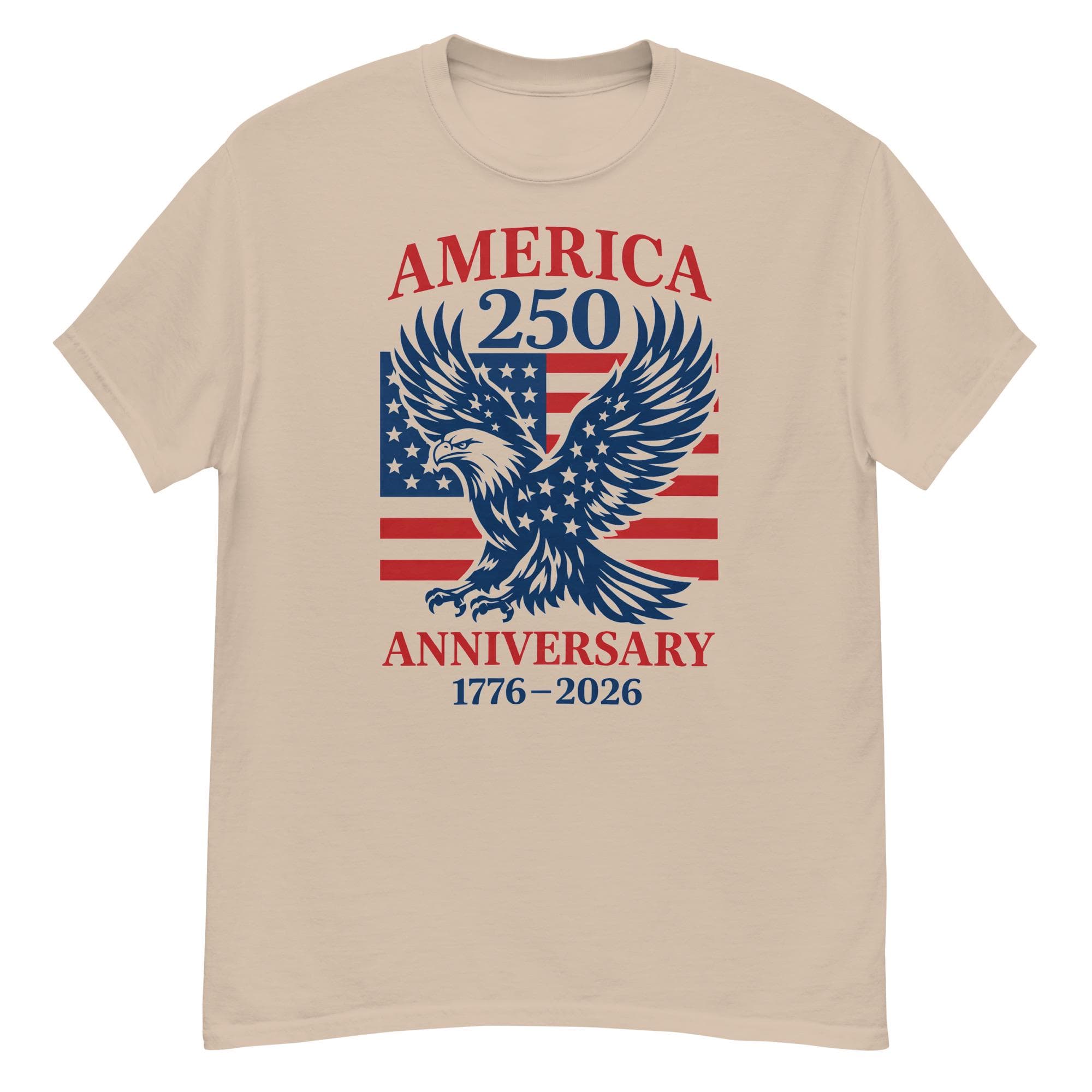 Patriotic Eagle USA T-shirt, 250th Anniversary America Shirt, 250 Years of Freedom Tshirt
