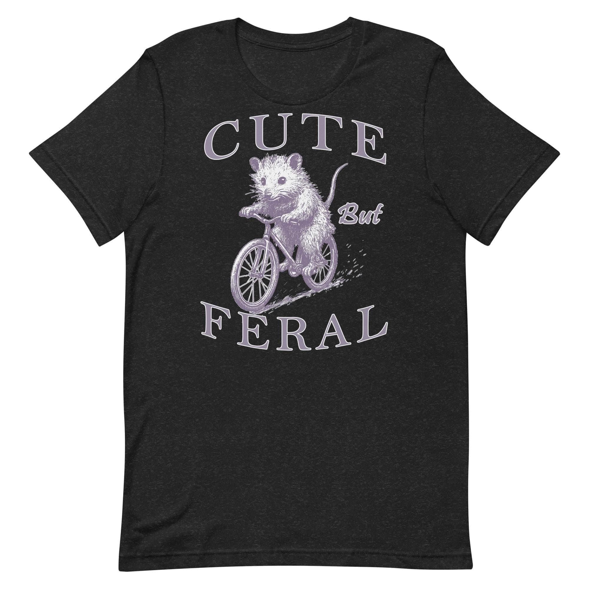 Retro Cute But Feral Opossum Funny Animal Feral Lovers Humor t-shirt