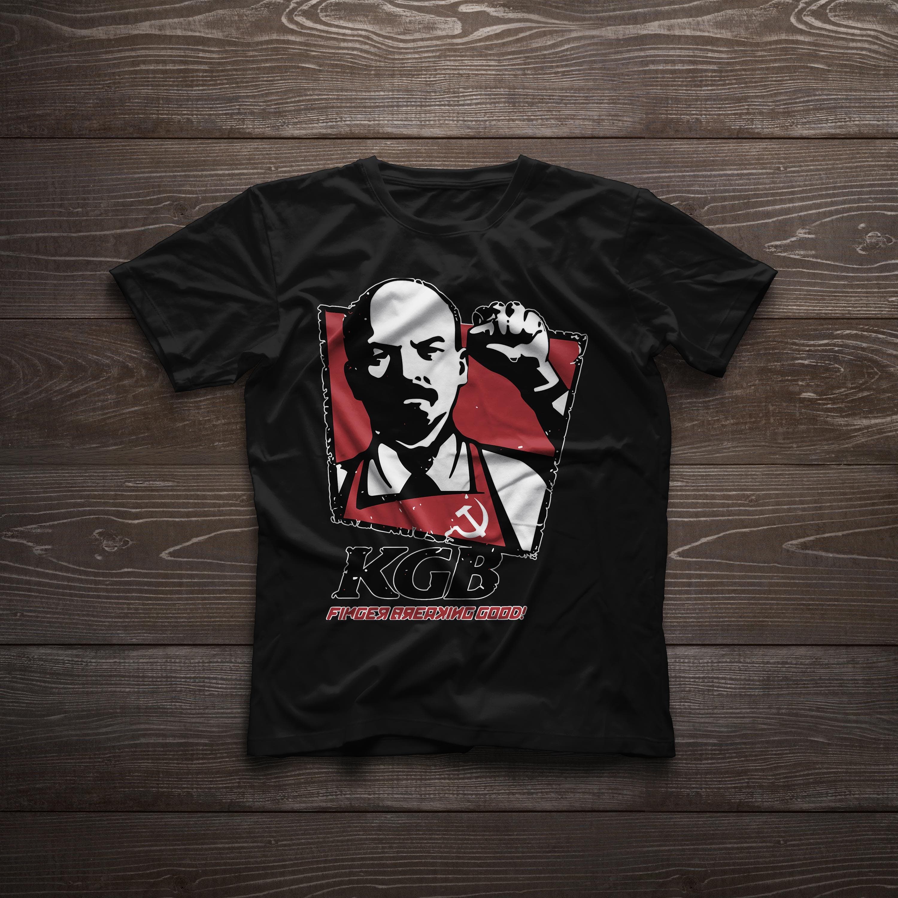 Communist Meme Lenin Political Joke USSR KGB Soviet Meme Soviet Union Unisex t-shirt