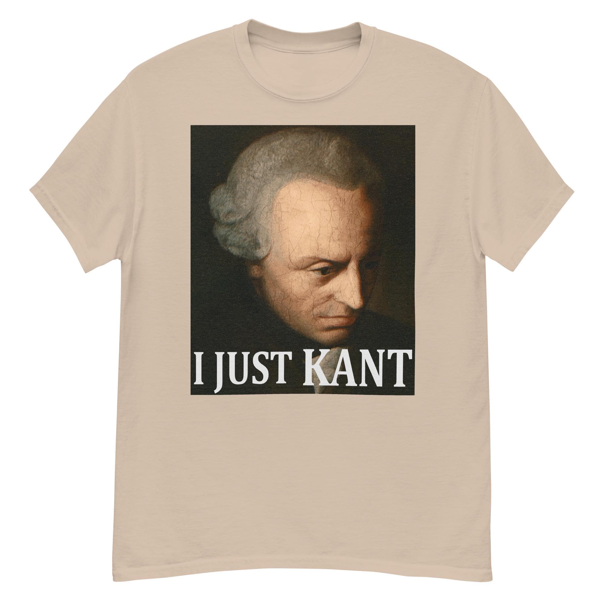 I Just Kant Funny T-Shirt | Immanuel Kant Philosophy Joke & Philosopher Meme Tee