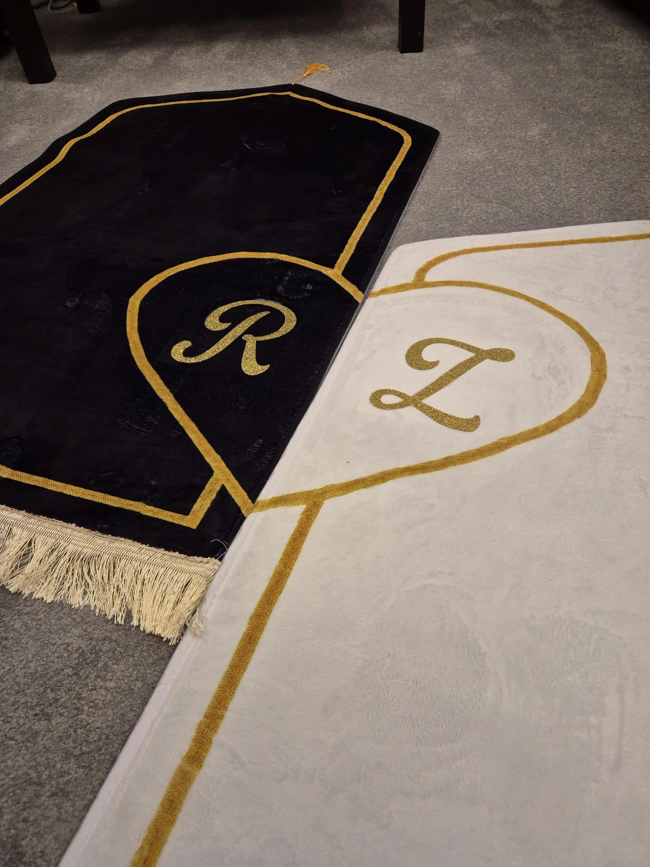 Custom islamic Foam Muslim Couple Prayer Set,Muslim Couple Prayer Set Gift,Prayer Mat Set,Customized Prayer Rugs,Muslim Gift,Eid Gift,Revert - image 5