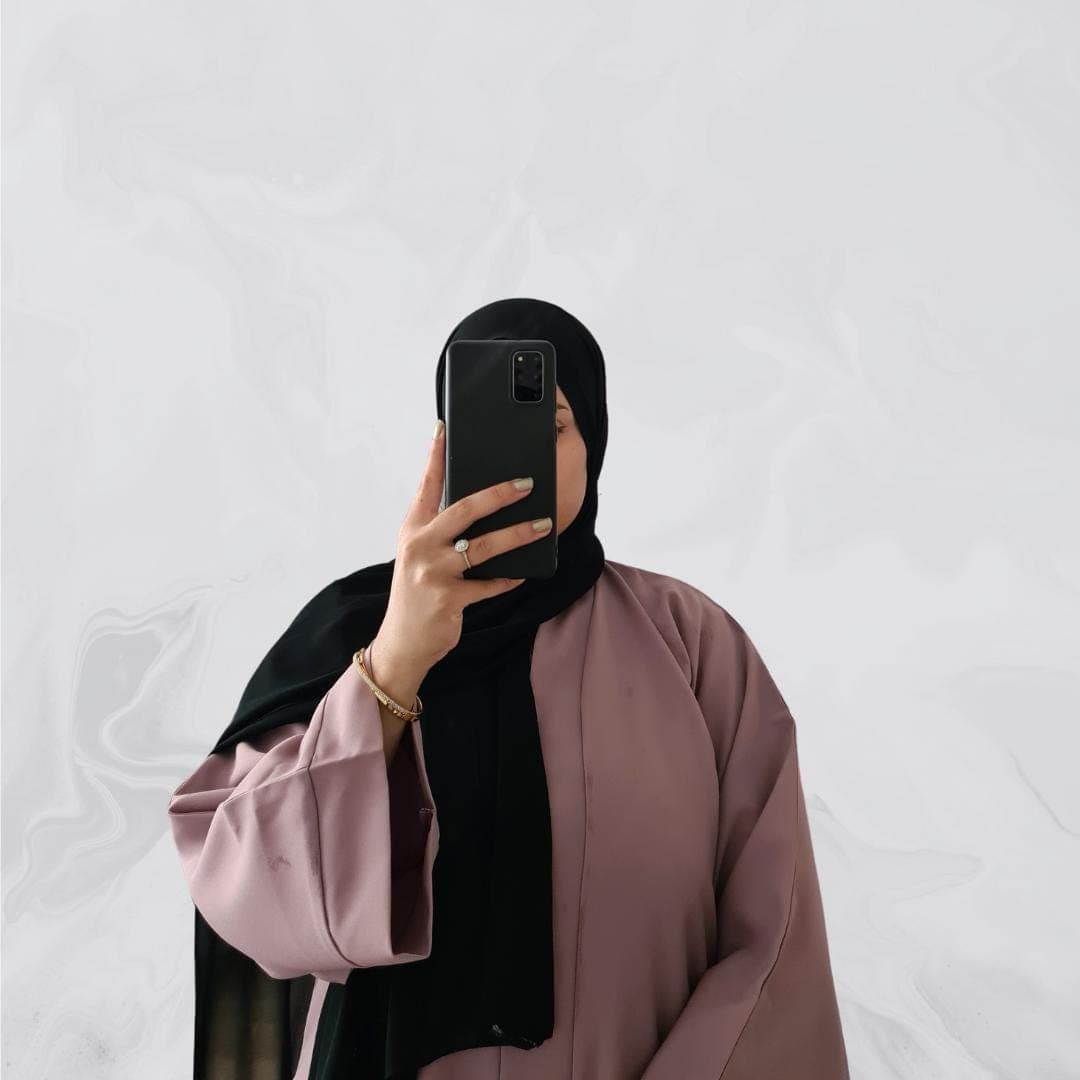 Stilvolle Abaya in Altrosa mit Knöpfen und Taschen | Modische muslimische Kleidung | Perfekt für Eid, Ramadan, islamische Mode | Geschenk - image 3