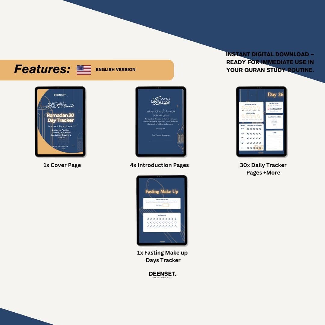 Ramadan 2025 Tracker, Ramadan, Muslim Journal, Muslim Journaling, Ramadan Journal, Reflection,Printable PDF - image 3