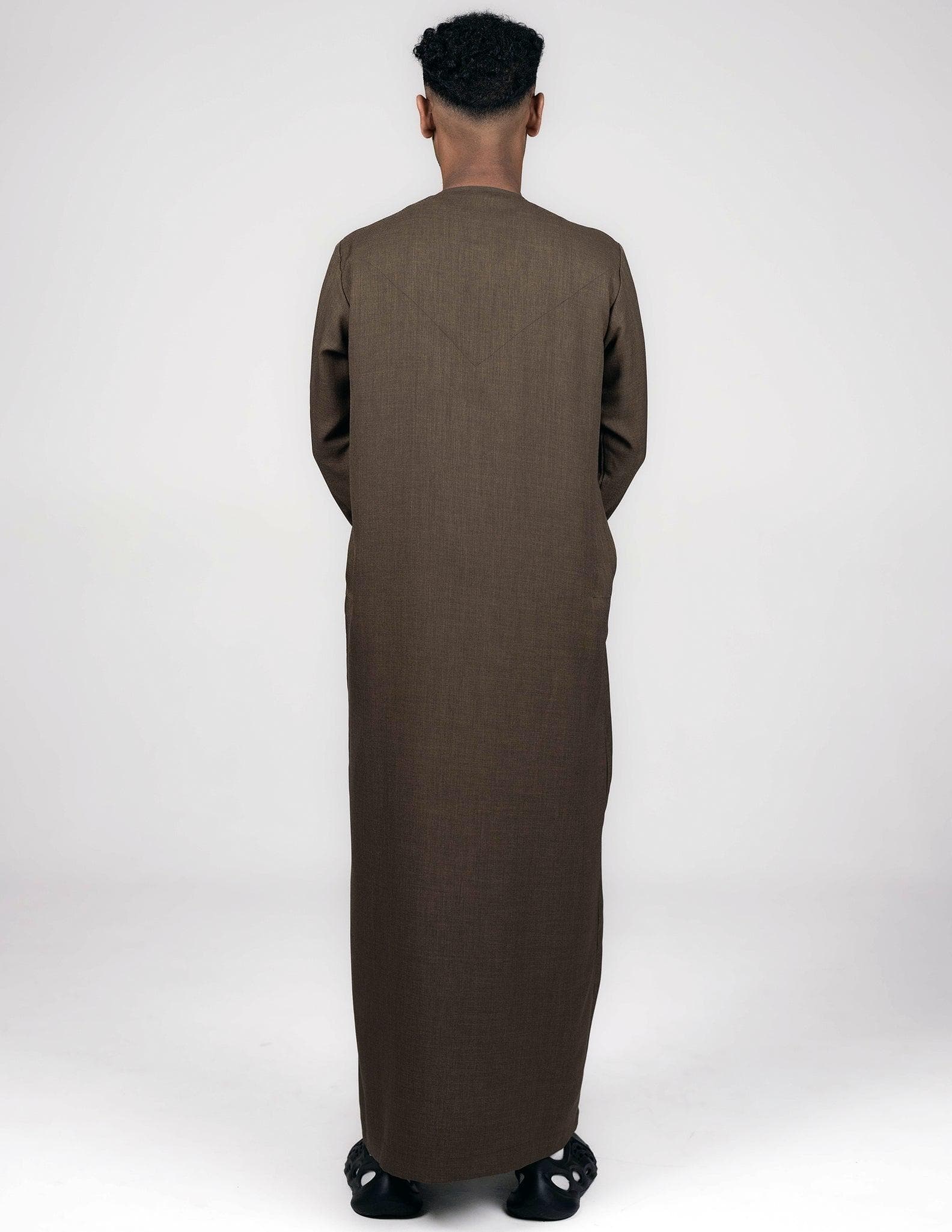 Sufyaan Brown Emirati Thobe - image 3