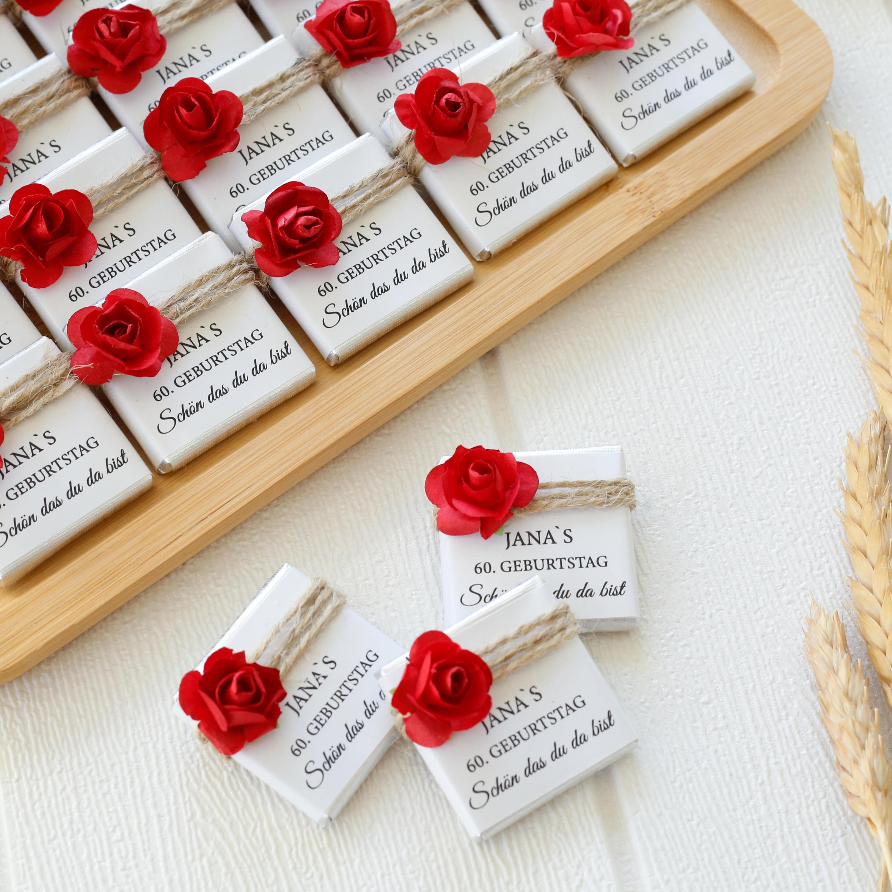 30th, 40th, 50th, 80th, 70th, 90th, 100th Birthday , Adult Party Favors, Customized Anniversary, Chocolate, Wedding chocolate, Geburtstag - image 3