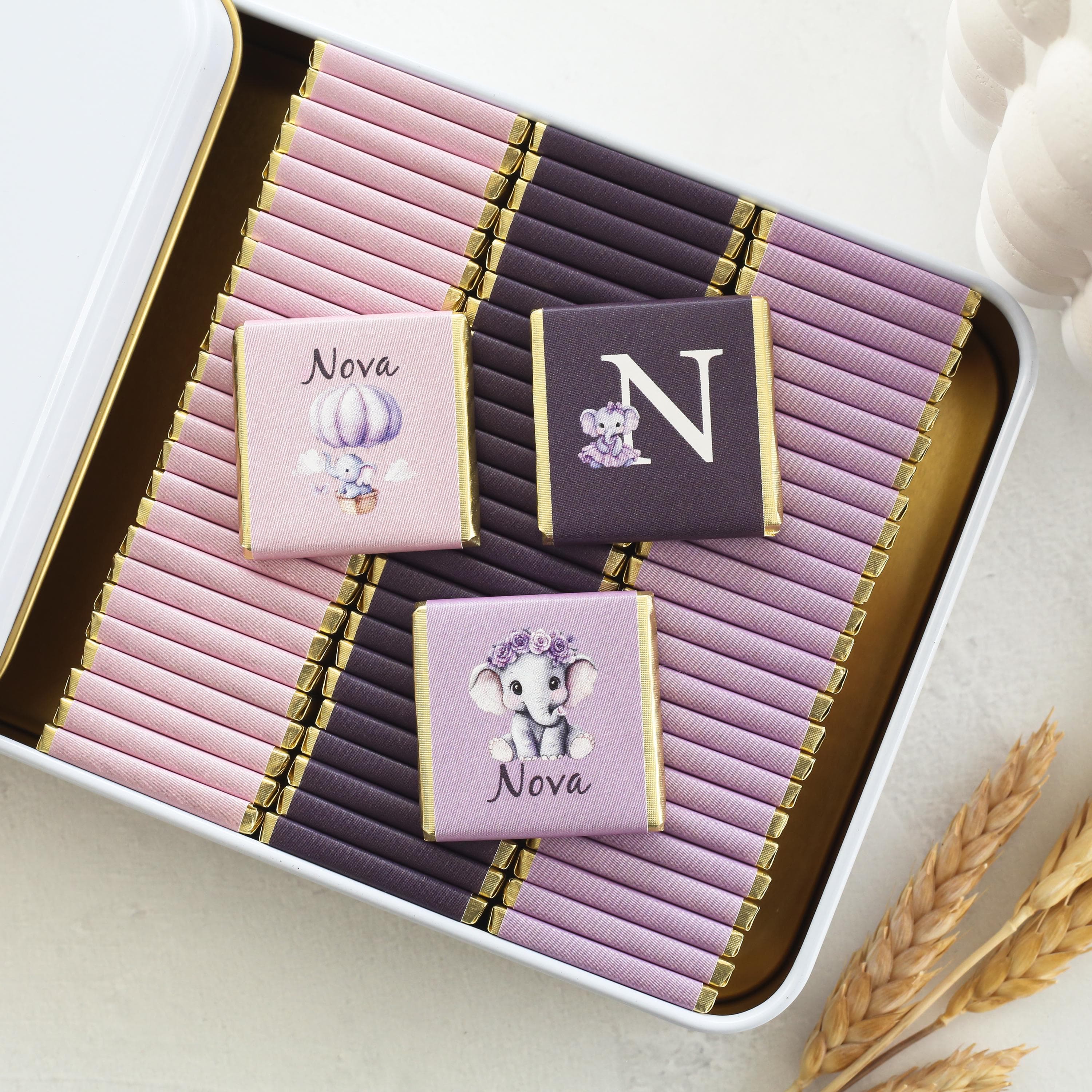 Baby Shower Chocolate Favors, Baby Shower Chocolate Favors for Guests, Personalised Chocolate Favors, Party Favors, Baby Shower Chocolate
