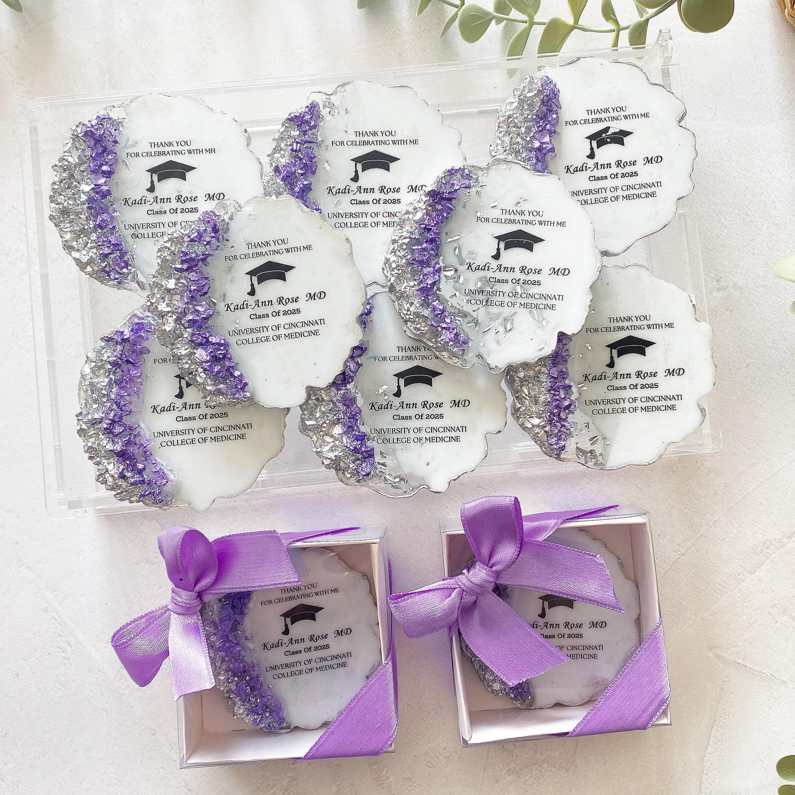 Personalized Graduation Magnet Favor: Class of 2025 Keepsake - image 3