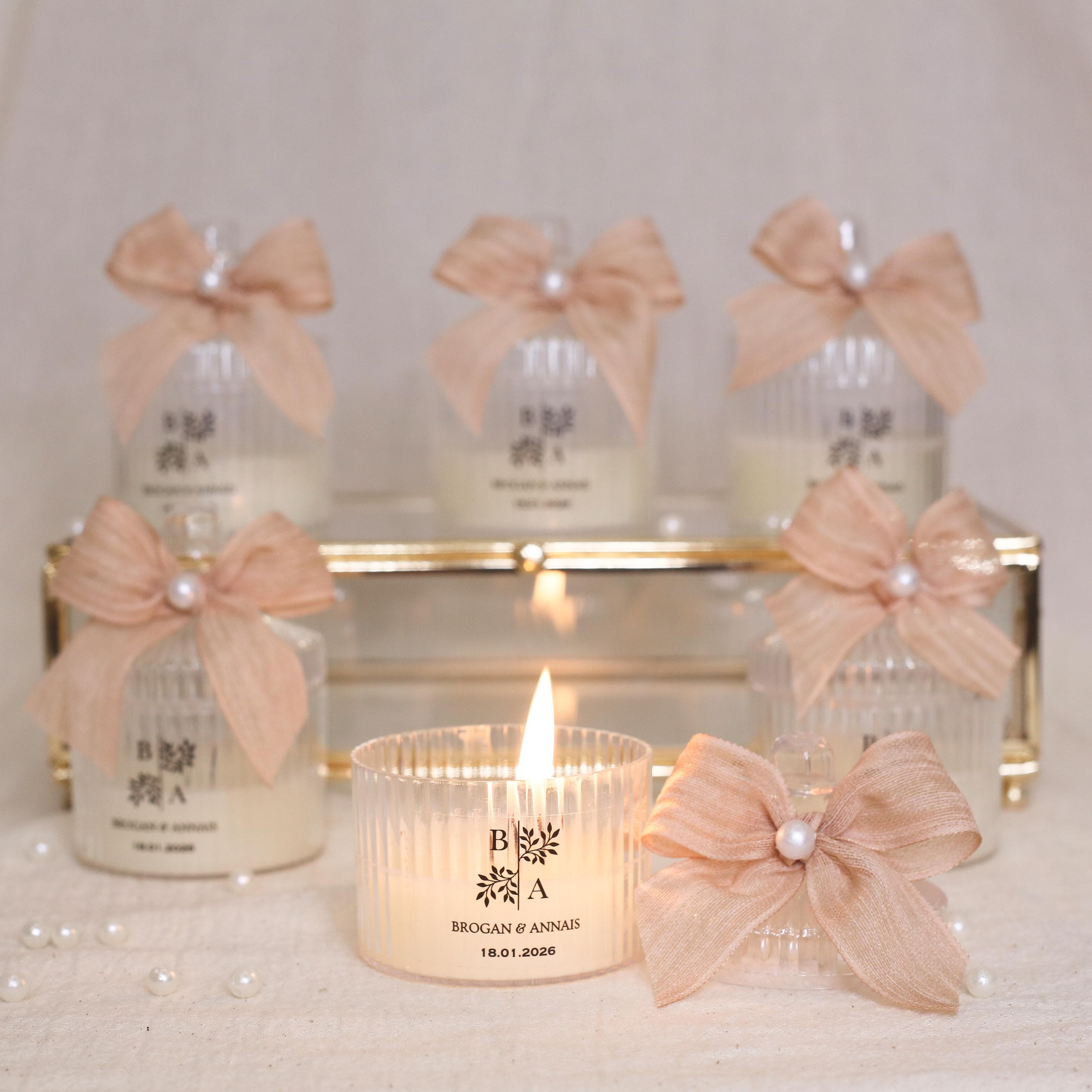 Blue Quinceanera Candle Favors, Bulk Candle Favors, Sweet 16 Birthday Gift, Mis Quince Favors, Wedding Favors, Quinceañera Party Favors - image 4