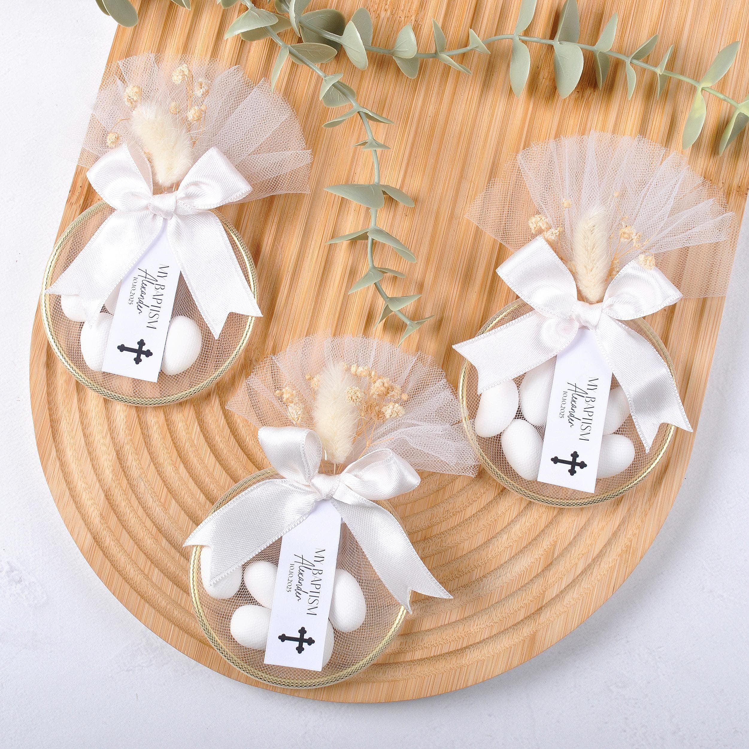 Personalized Almond Candy Baptism Favors: Christening Gift - image 3