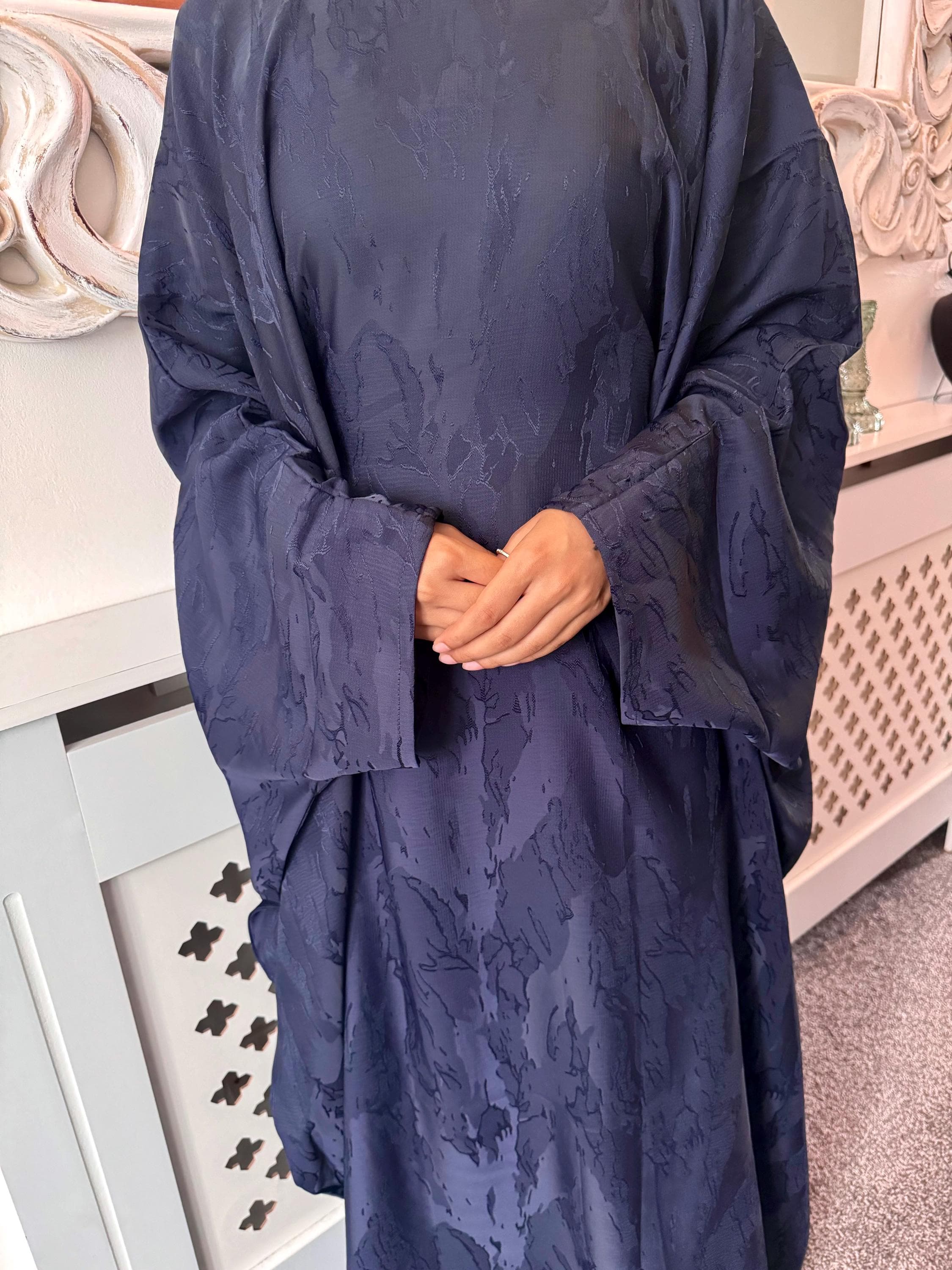 Jacquard Abaya, Butterfly Abaya, Pocket Abaya, Prayer Abaya, Khaki, Brown, Grey Abaya, Eid Abaya, Ramadan, Linen Abaya, Jilbab, Plain Abaya - image 5
