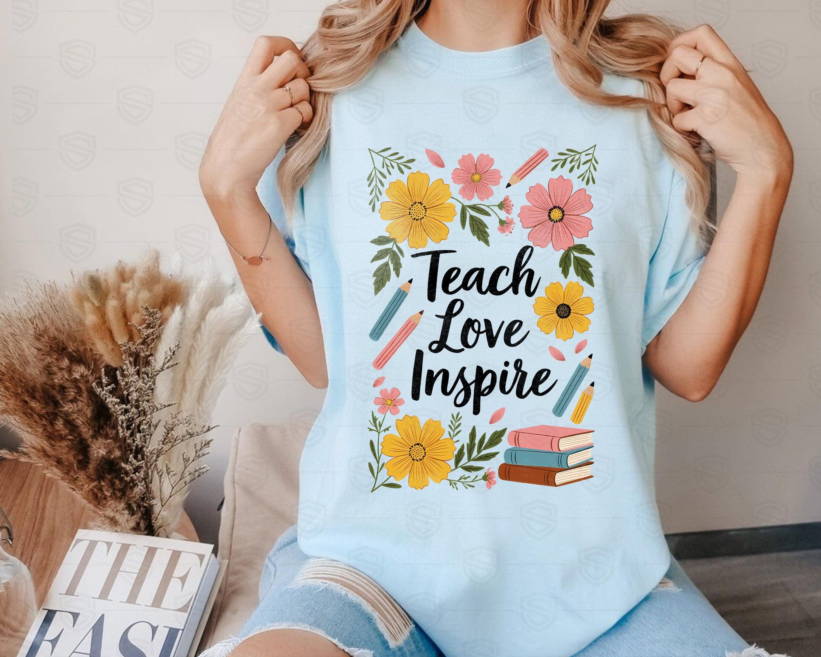 Teacher Appreciation PNG Bundle 20+ | Boho Teacher Sublimation Designs | Thank You Teacher Quotes | Retro Floral Teacher Gift PNG - image 5