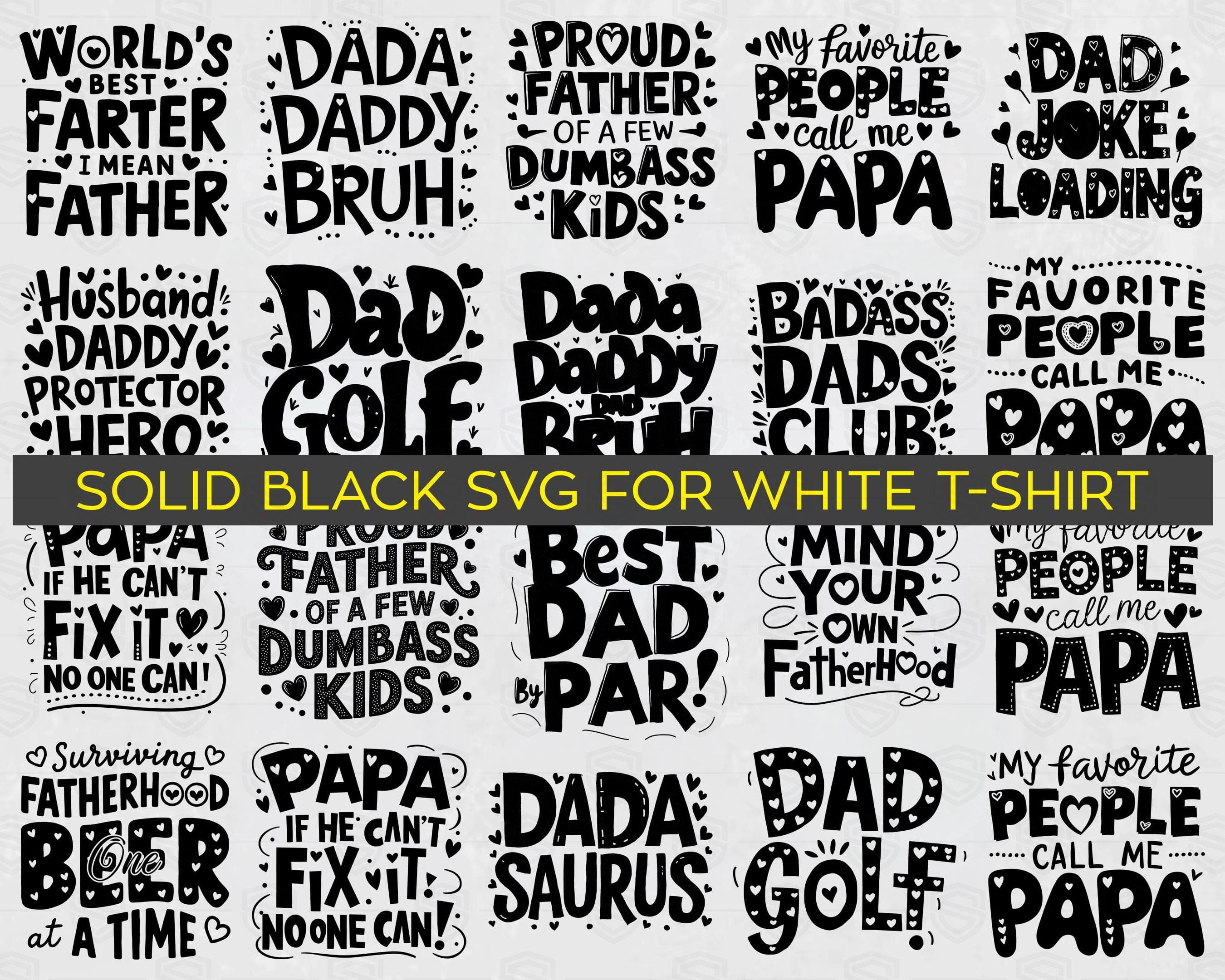 Best dad ever SVG cut file for Cricut and Silhouette projects