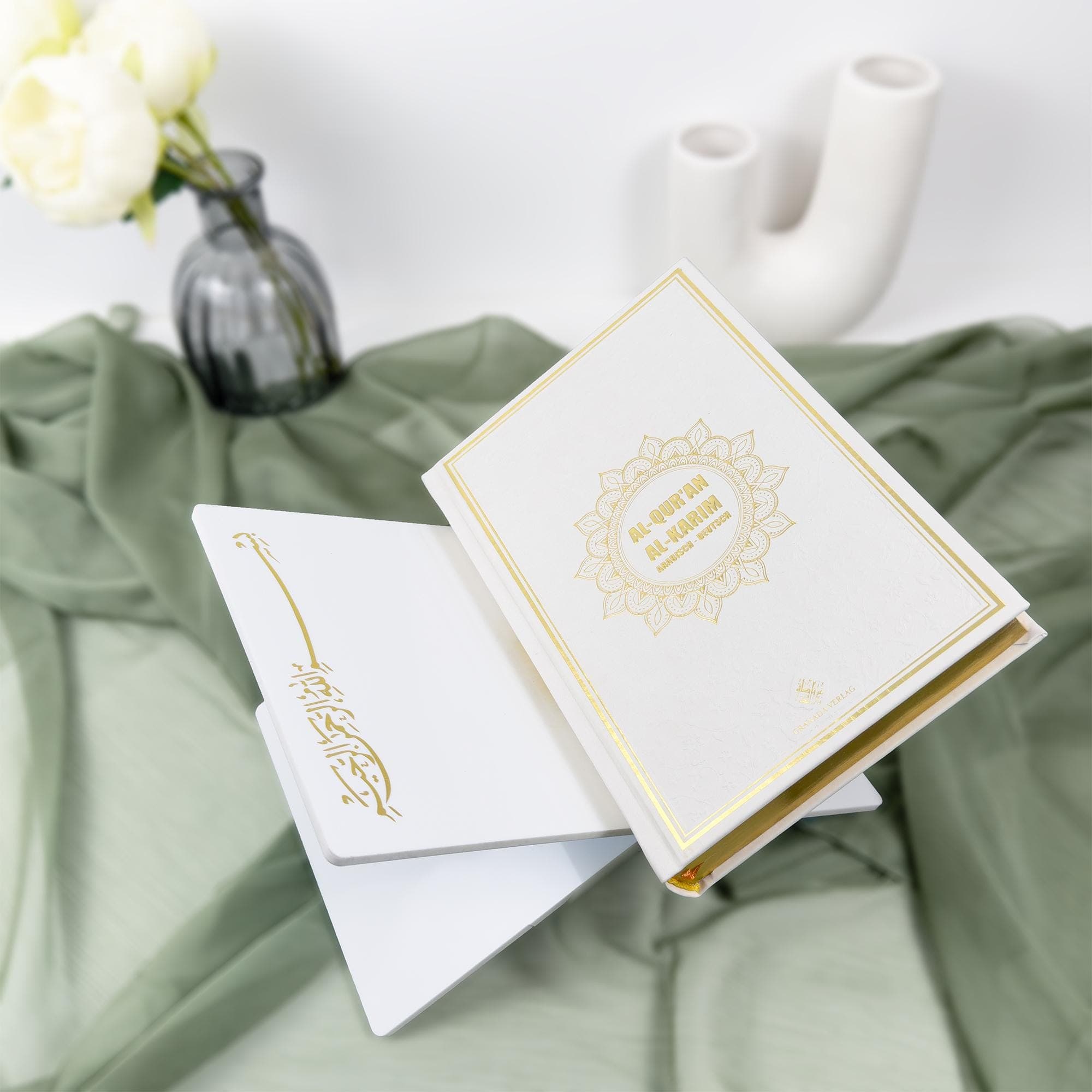 Weiß koran halterung