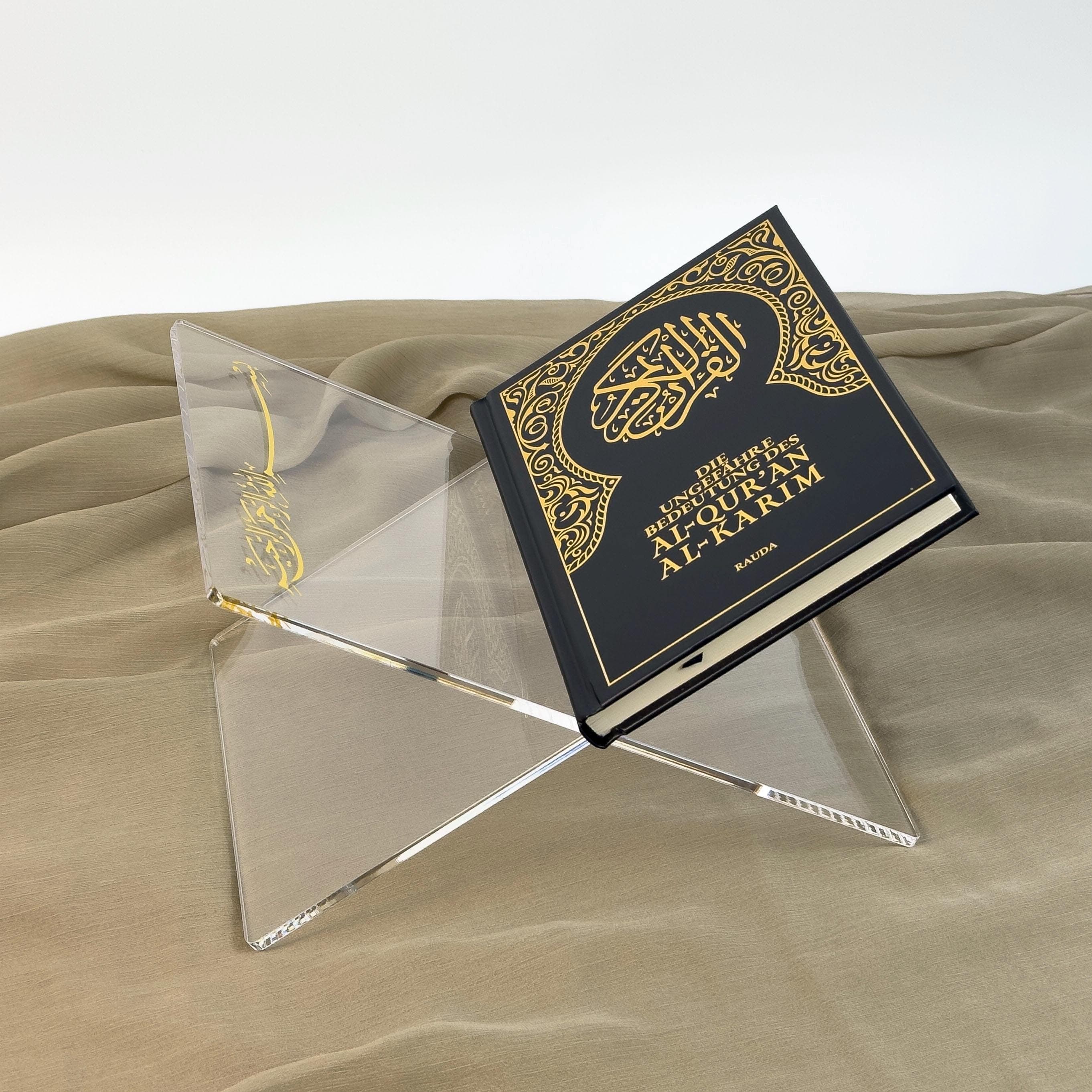 Koran German: Black Hardcover with Gold Embossing - image 4