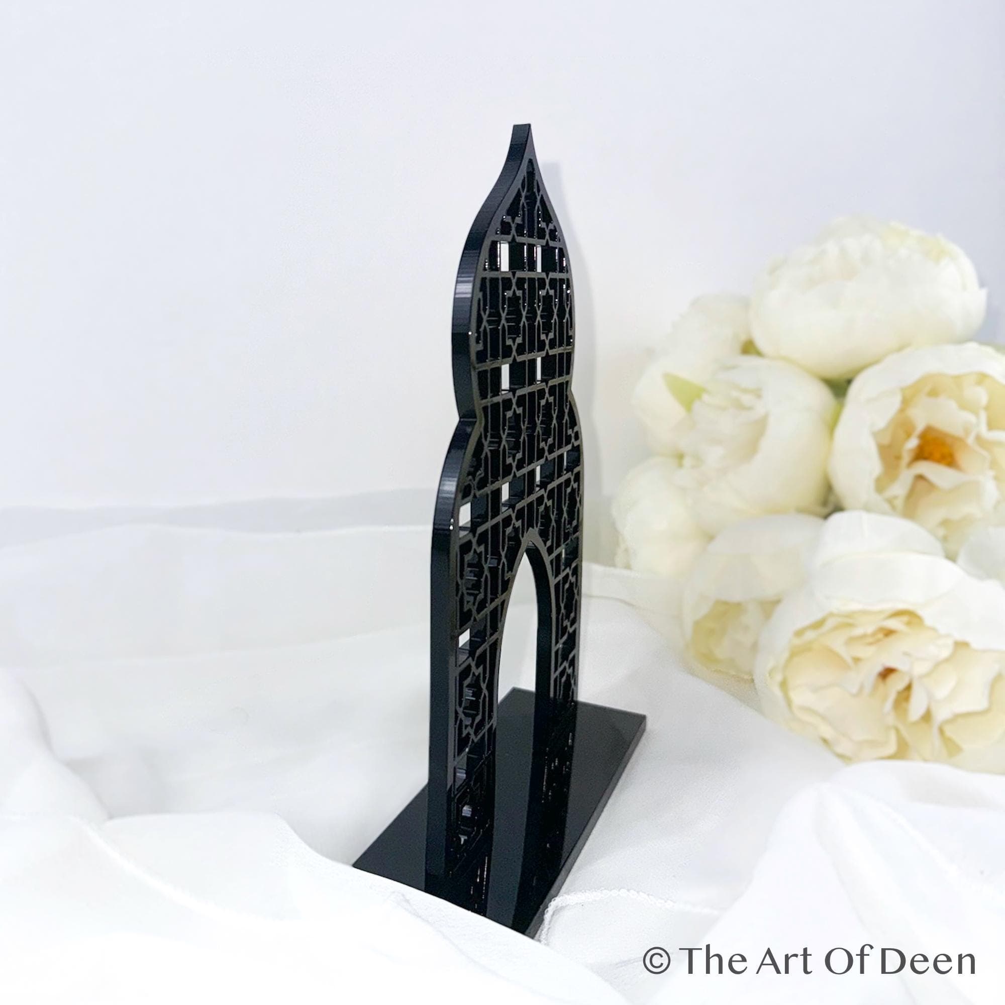 Elegant Acrylic Mosque Decor: Islamic Table Centerpiece, Handmade in Germany - image 4