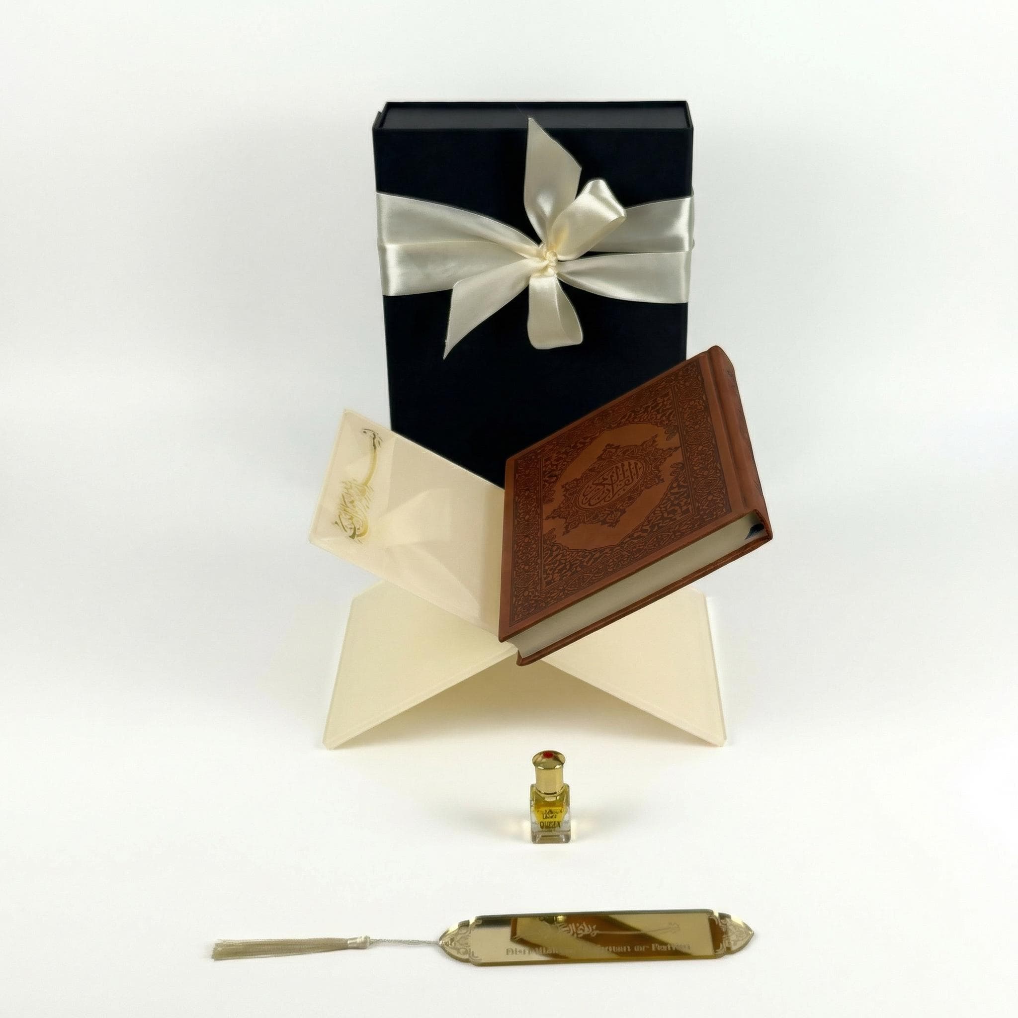 Personalized Islamic Gift Set: Arabic Quran,Quran Holder  Gift Box for Ramadan, Eid, Islamic Wedding - image 4