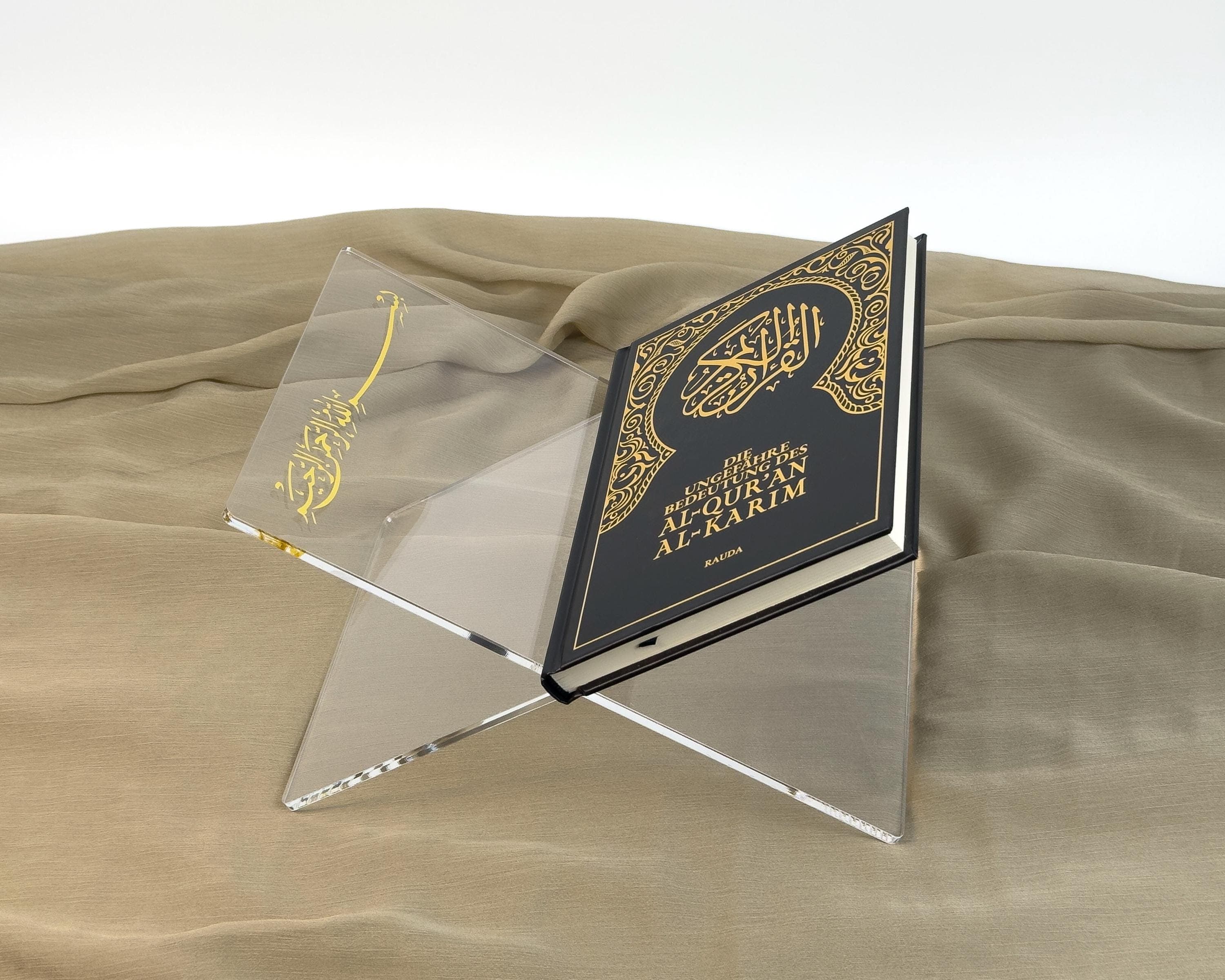 Koran German: Beige Hardcover with Gold Embossing - image 5