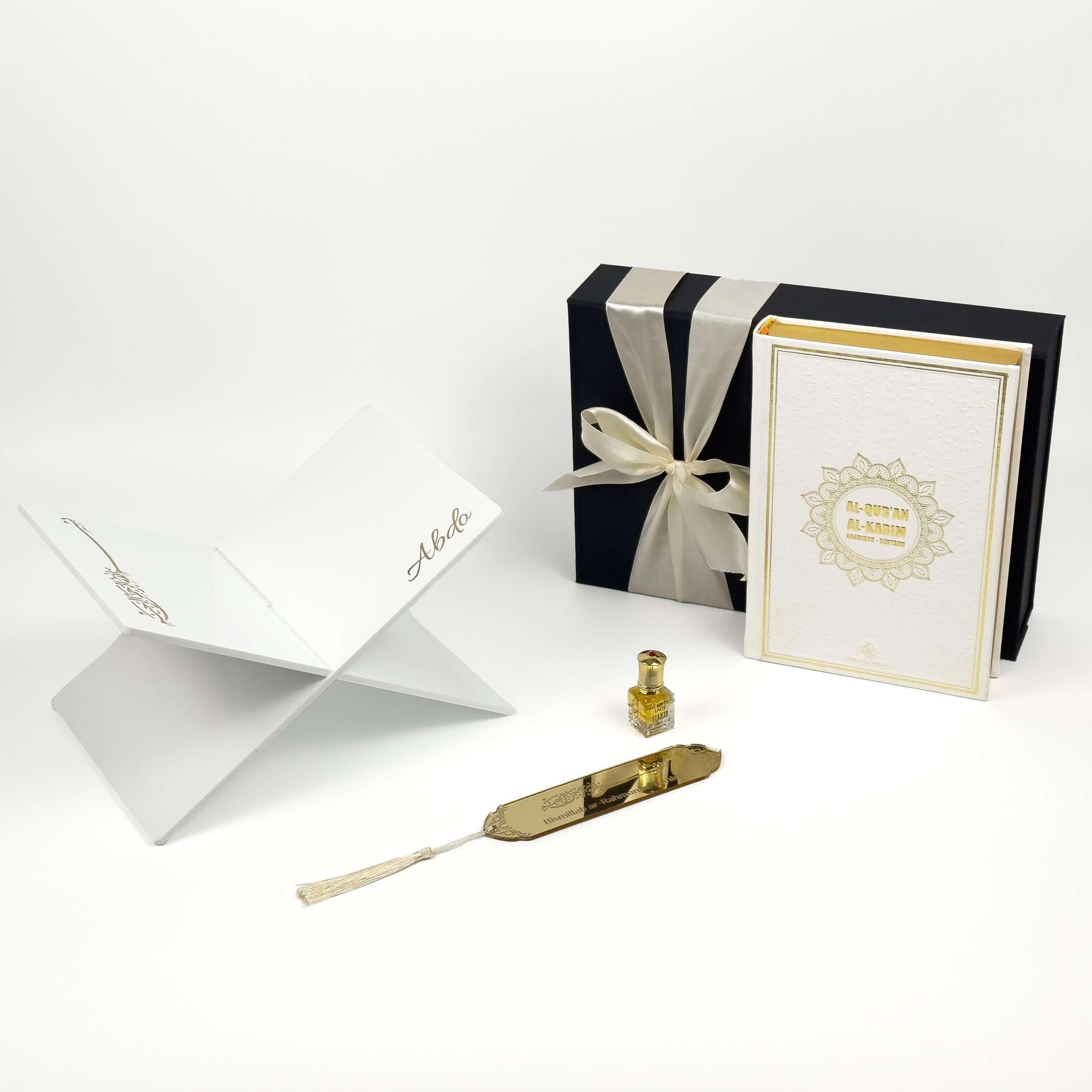 Casablanca Geschenkset – Quran Arabisch-Deutsch    – Perfekt für Ramadan, Eid, Nikah & Hochzeit - image 4