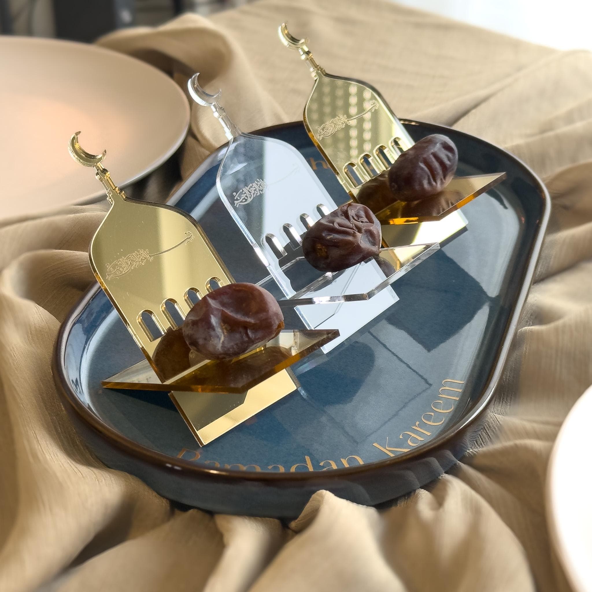 Bismillah Date Bowl: Ramadan Eid Sweet Holder, Islamic Decor, Ramadan Gift - image 3