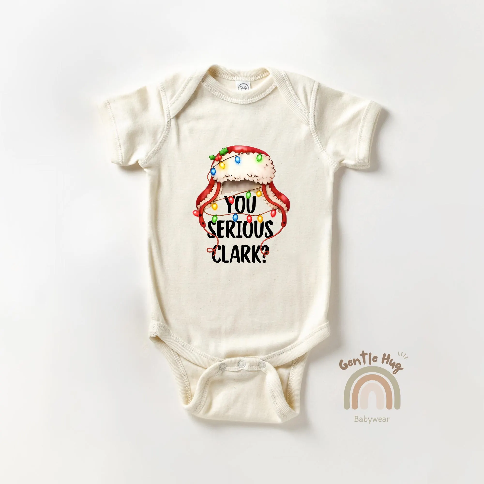 You Serious Clark Baby Bodysuit, Funny Christmas Bodysuit, Movie Quote Baby Outfit, Holiday Humor Baby Gift