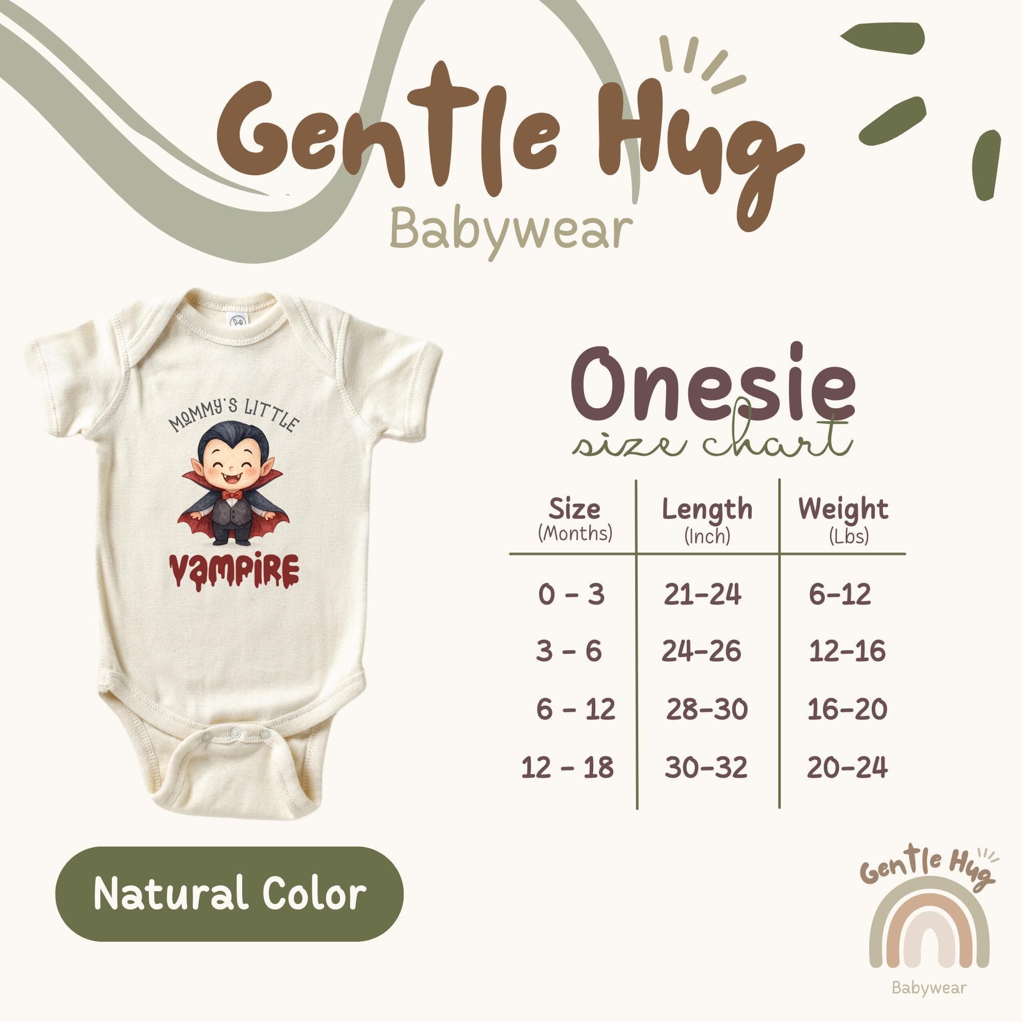 Mommy’s Little Vampire Baby Bodysuit, Halloween Baby Bodysuit, Funny Baby Bodysuit,  Halloween Baby Gift, Family Baby Bodysuit - image 5