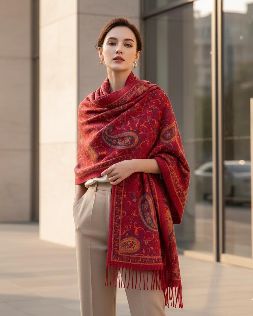 Elegant Soft Winter Scarf
