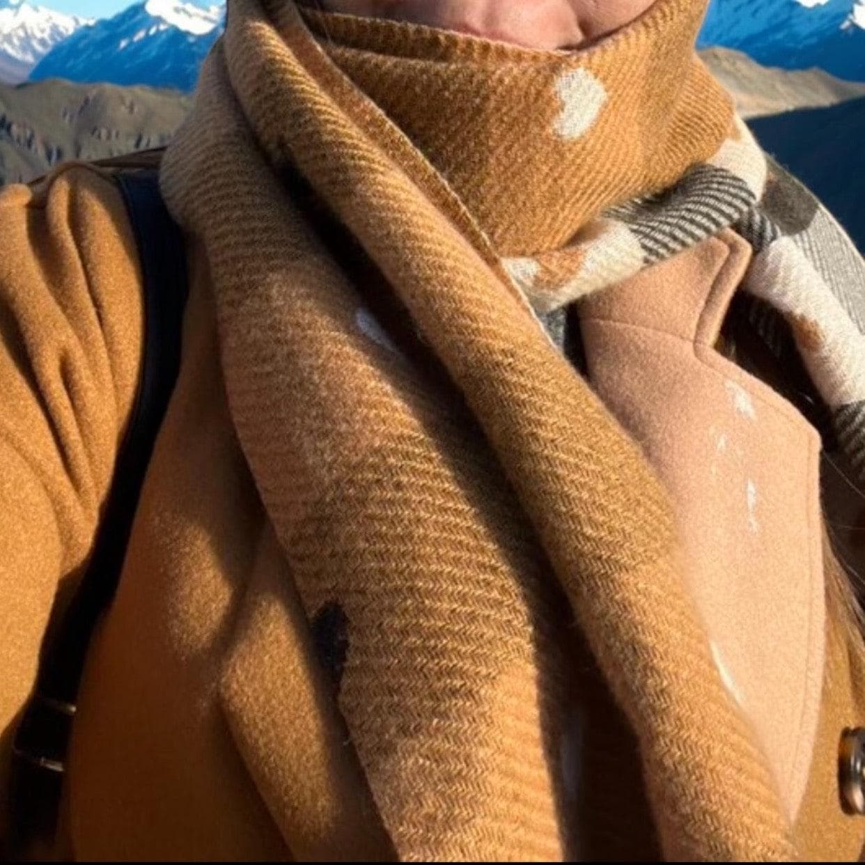 Winter shawl