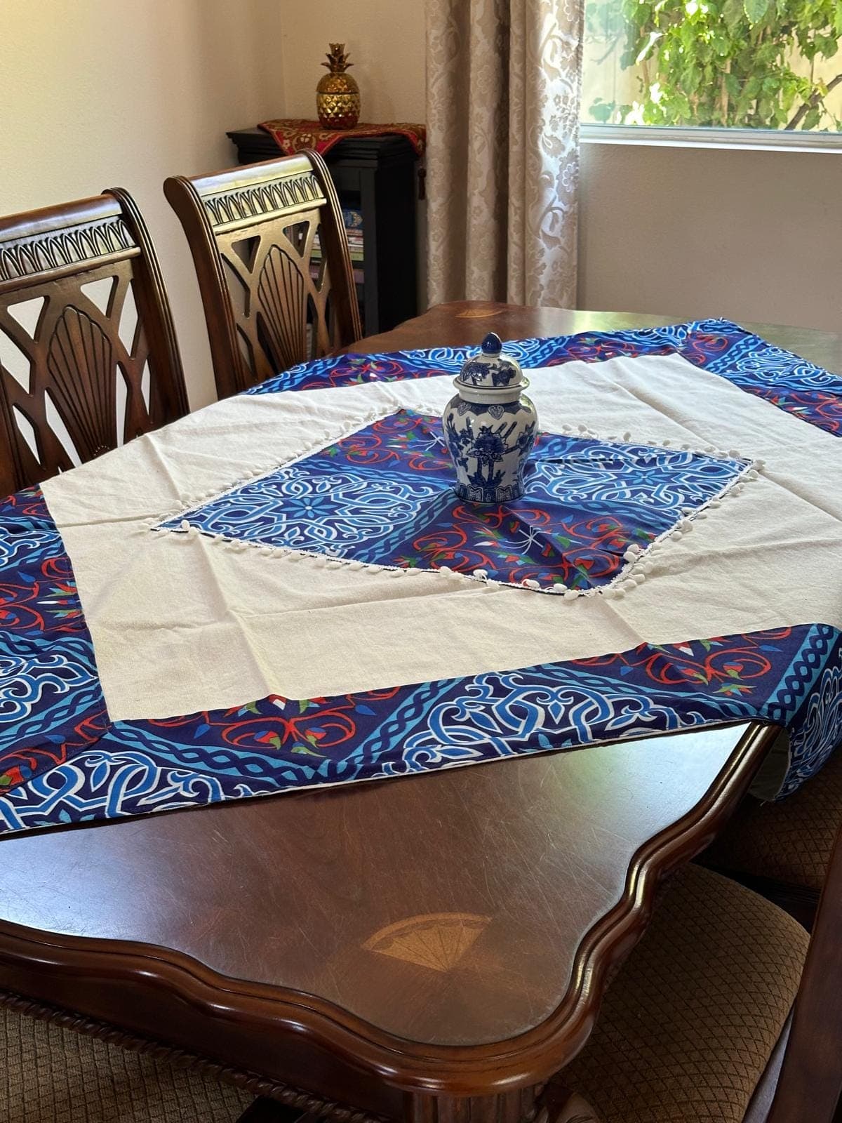 Ramadan Tablecloth; Table Cover; Runner; Decor; Muslim; Eid; Home, Set, Dining; Pillow; Mat - image 5