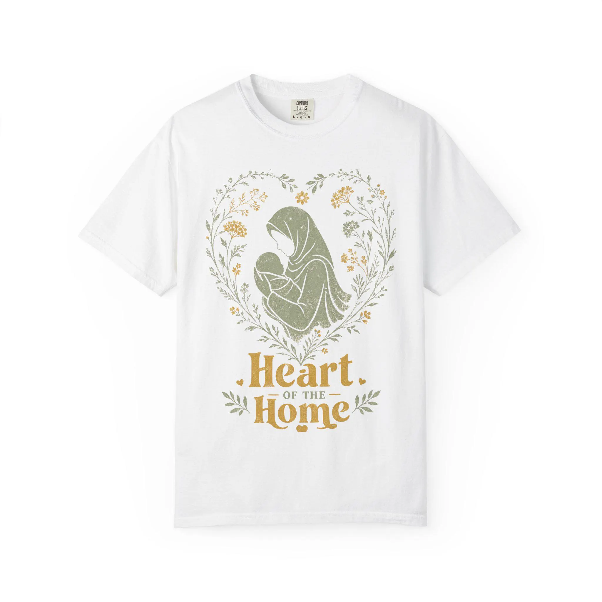 Heart of the Home Floral Motherhood Tee - image 3