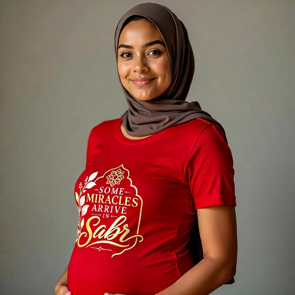 Some Miracles Arrive in Sabr Tee | Islamic Inspirational Shirt, Patience Typography
