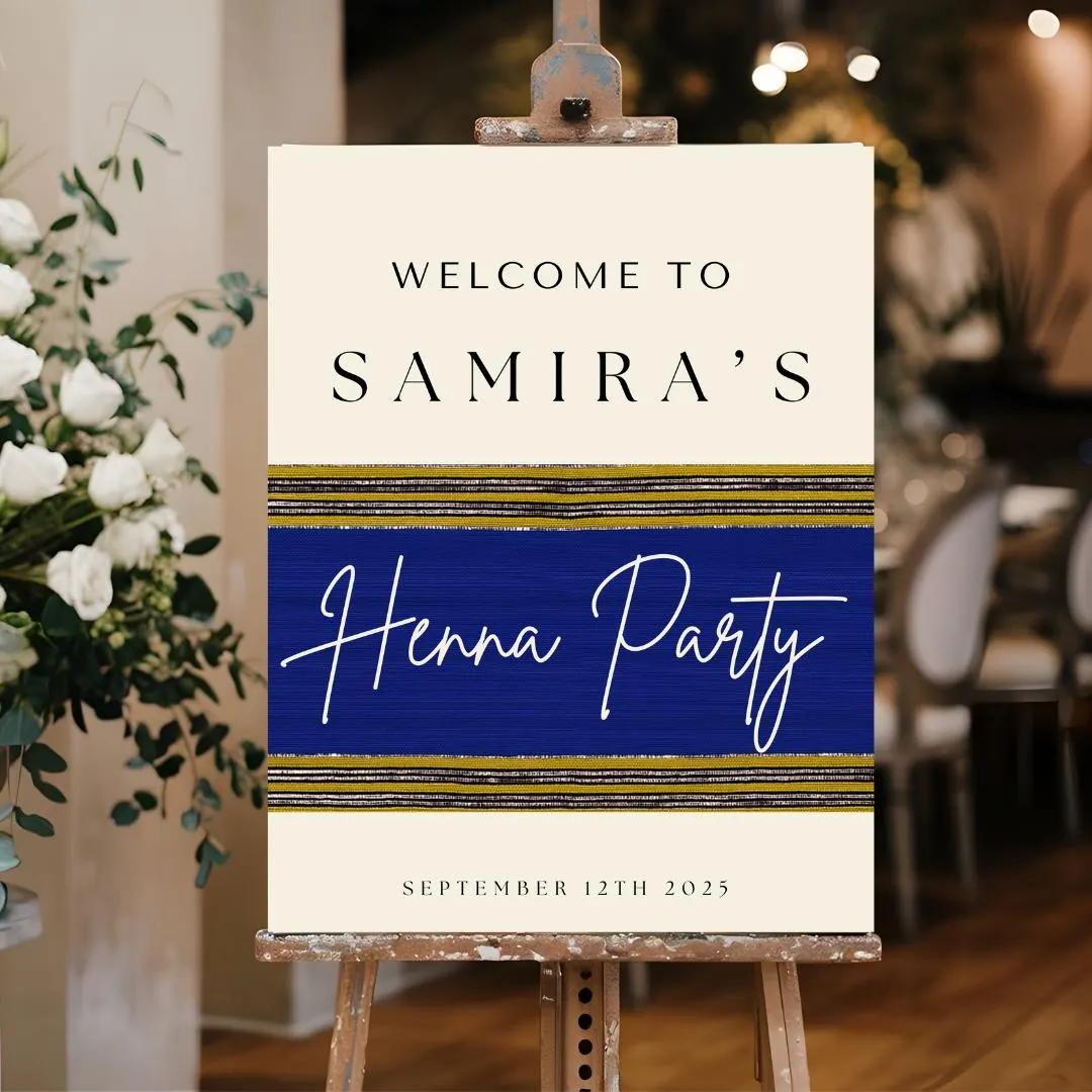 Somali Wedding Welcome Sign: Hido iyo Dhaqan Design (Digital Download) - image 2