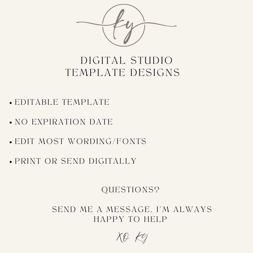 Minimalist Nikkah Welcome Sign: Islamic Wedding Ceremony (Digital Download) - image 4