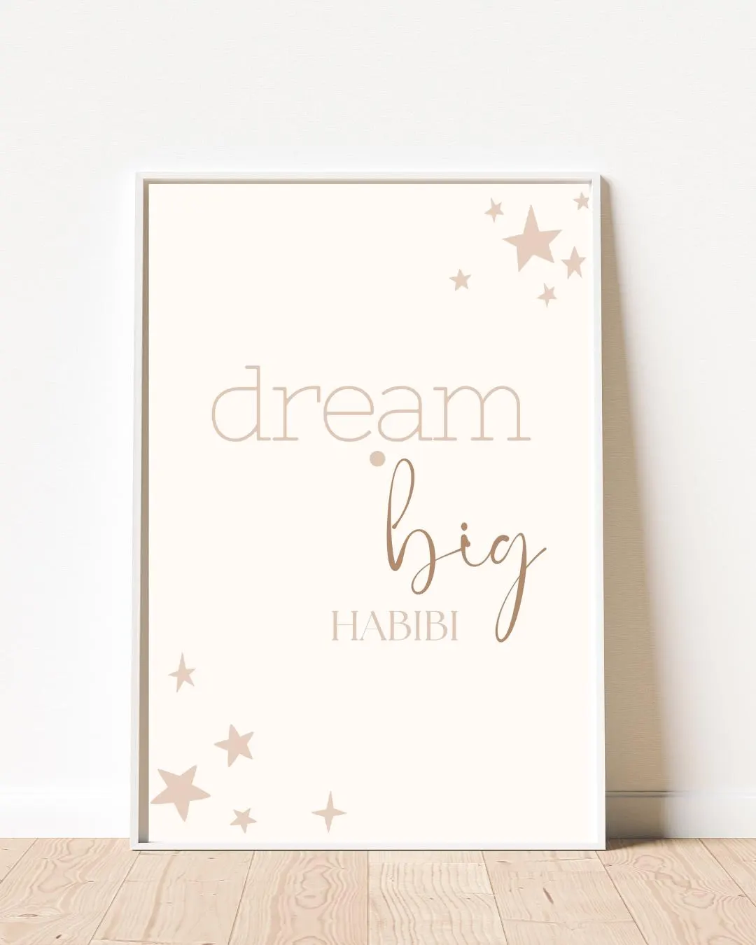 Dream Big Habibi Print: Neutral Islamic Nursery Decor (Digital Download) - image 2