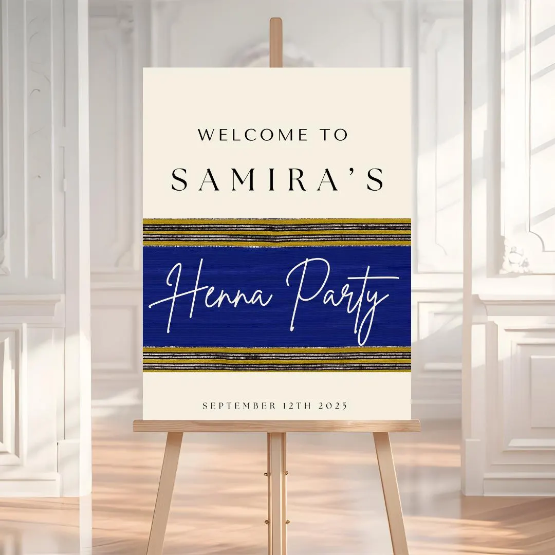 Somali Wedding Welcome Sign: Hido iyo Dhaqan Design (Digital Download)