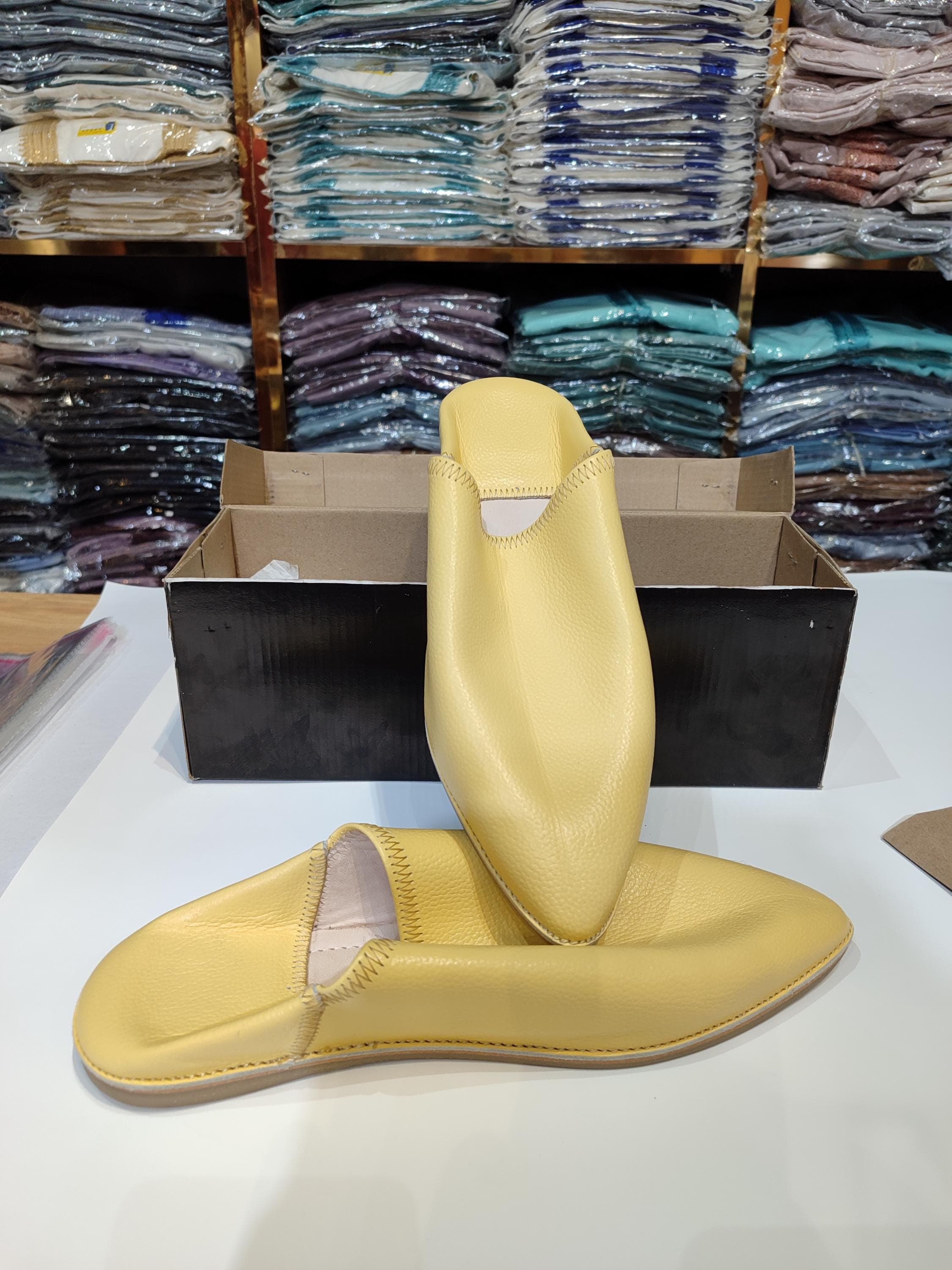 Own a piece of Moroccan heritage with these authentic babouches Marrakech. These traditional babouche slippers are handmade by skilled artisans using time-honored techniques. Crafted from genuine leather, they are designed to be durable yet incredibly comfortable, developing a unique patina over time. The iconic design is versatile enough to be worn as cozy house slippers or stylish casual mules. An cultural present for anyone who appreciates authentic craftsmanship and global style.