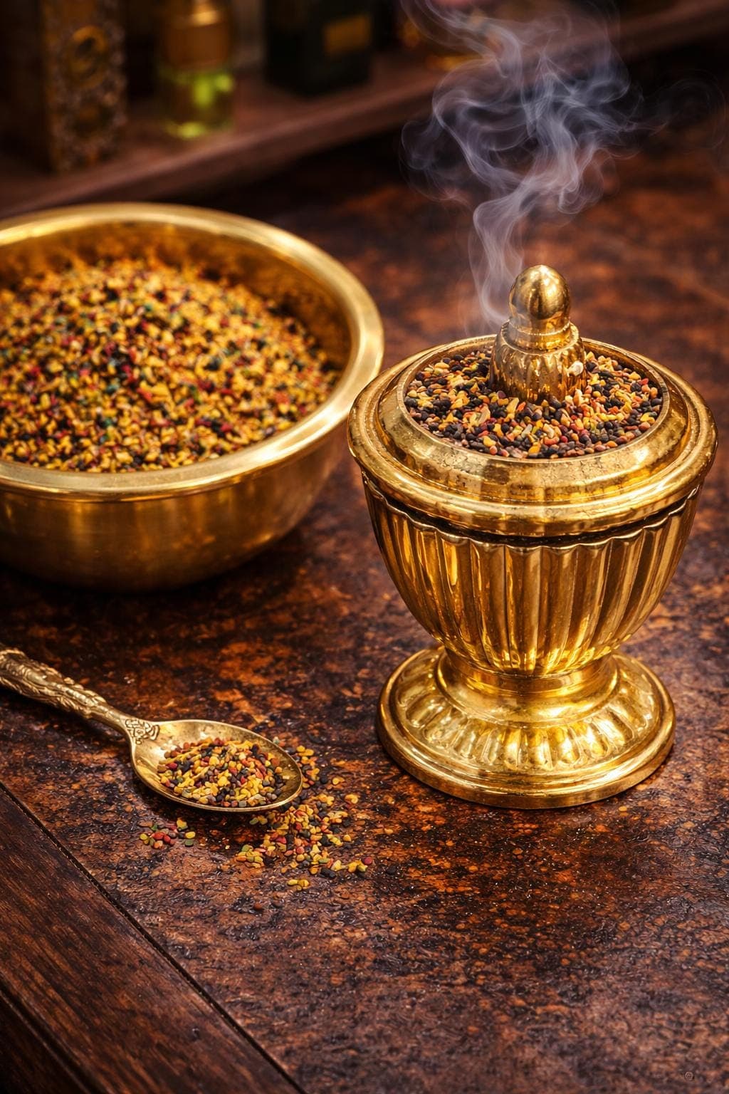 Experience the deep spiritual cleansing of authentic Yemeni bakhoor, enhanced with precious sarghina blends. This potent bakhoor incense is traditionally used as a powerful energy cleanser to purify spaces and uplift the atmosphere. Hand-crafted with high-quality Arabic agarwood and natural resins, it releases a transformative smoke that promotes relaxation and positive energy during incense burning. A cornerstone of traditional aroma therapy,