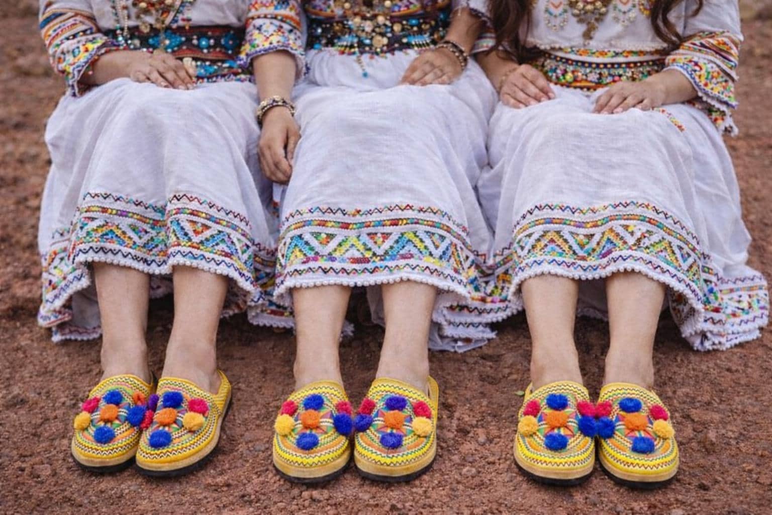 Experience ultimate comfort with these plush Moroccan babouche slippers. Crafted from soft leather with a warm, fuzzy sheepskin lining, they offer cozy warmth for your feet. This hybrid design blends the traditional silhouette of leather slippers with the indulgence of luxury house slippers. Ideal for cooler months, they are a practical yet opulent gift for her that combines style, tradition, and supreme comfort.