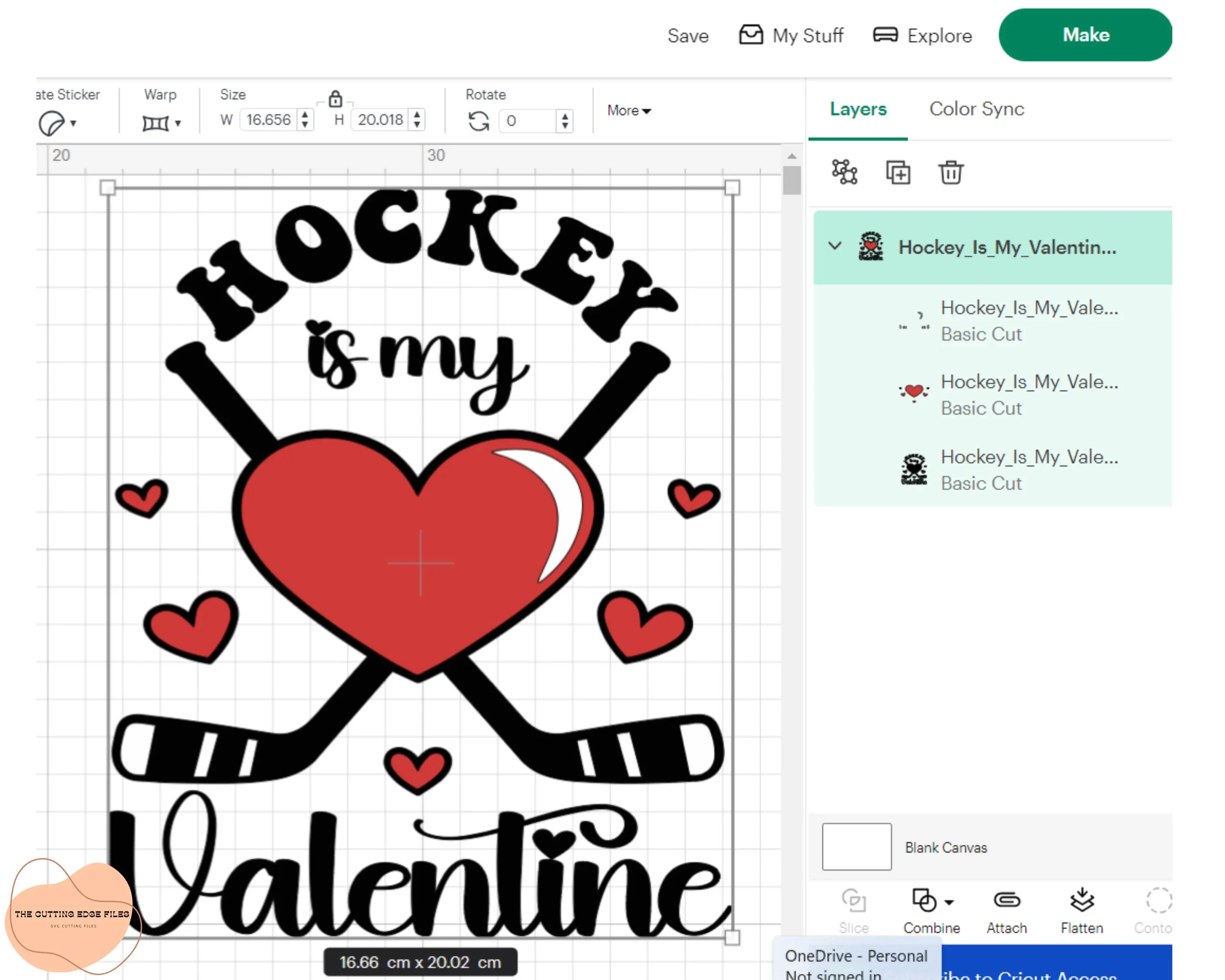 Hockey Valentine SVG PNG, Lover Design (Digital Files) - image 5