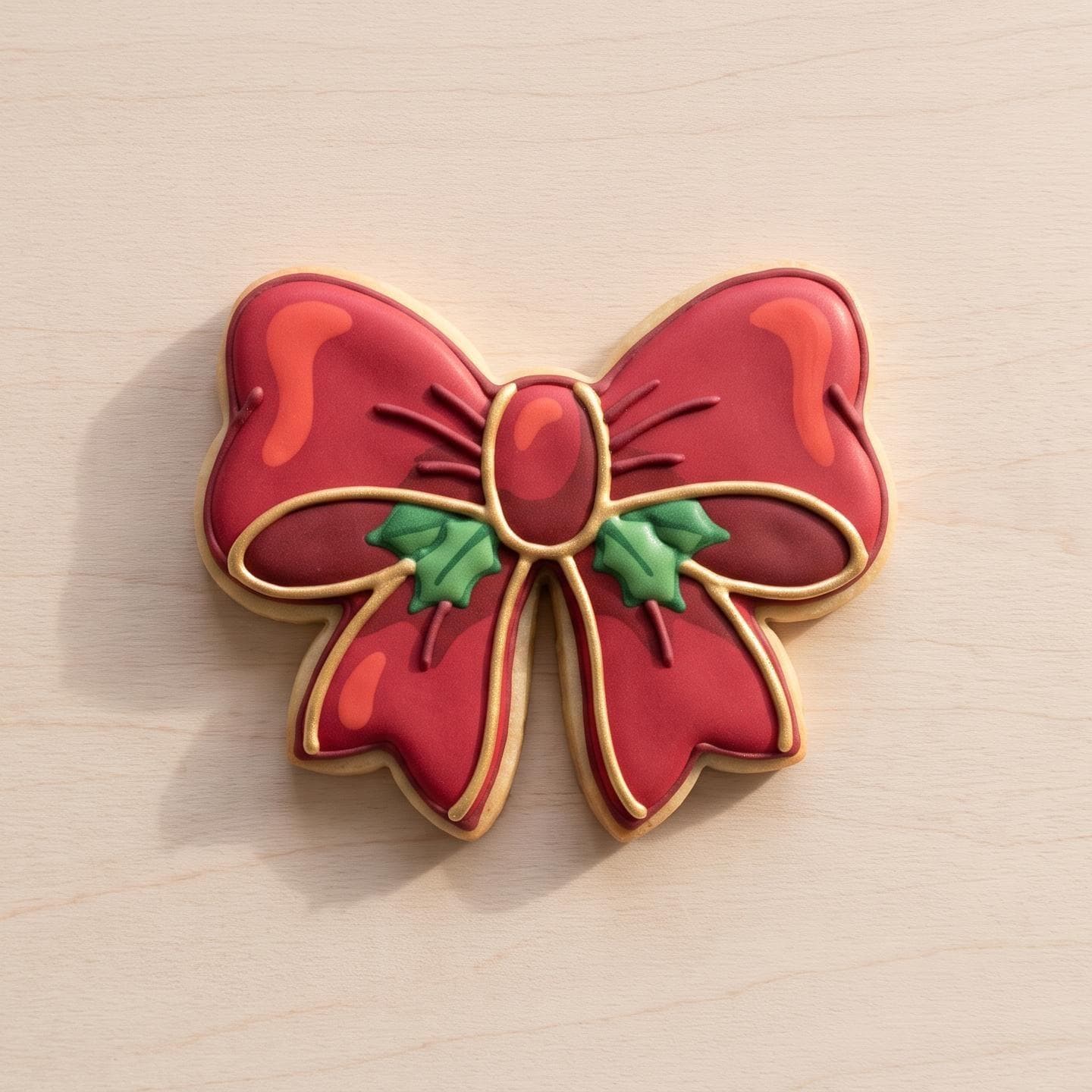 Bow Cookie Cutter and Stamp Set | Christmas Eve Box Biscuit Cutter | Christmas Fondant Embosser | Party Favours Baking Gift