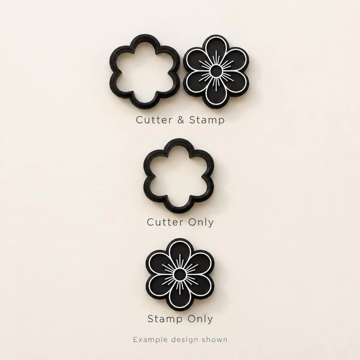Patterned Bauble Cookie Cutter and Stamp Set | Christmas Biscuit Cutter | Tree Decorating Fondant Embosser | Christmas Gift Baking Gift - image 4