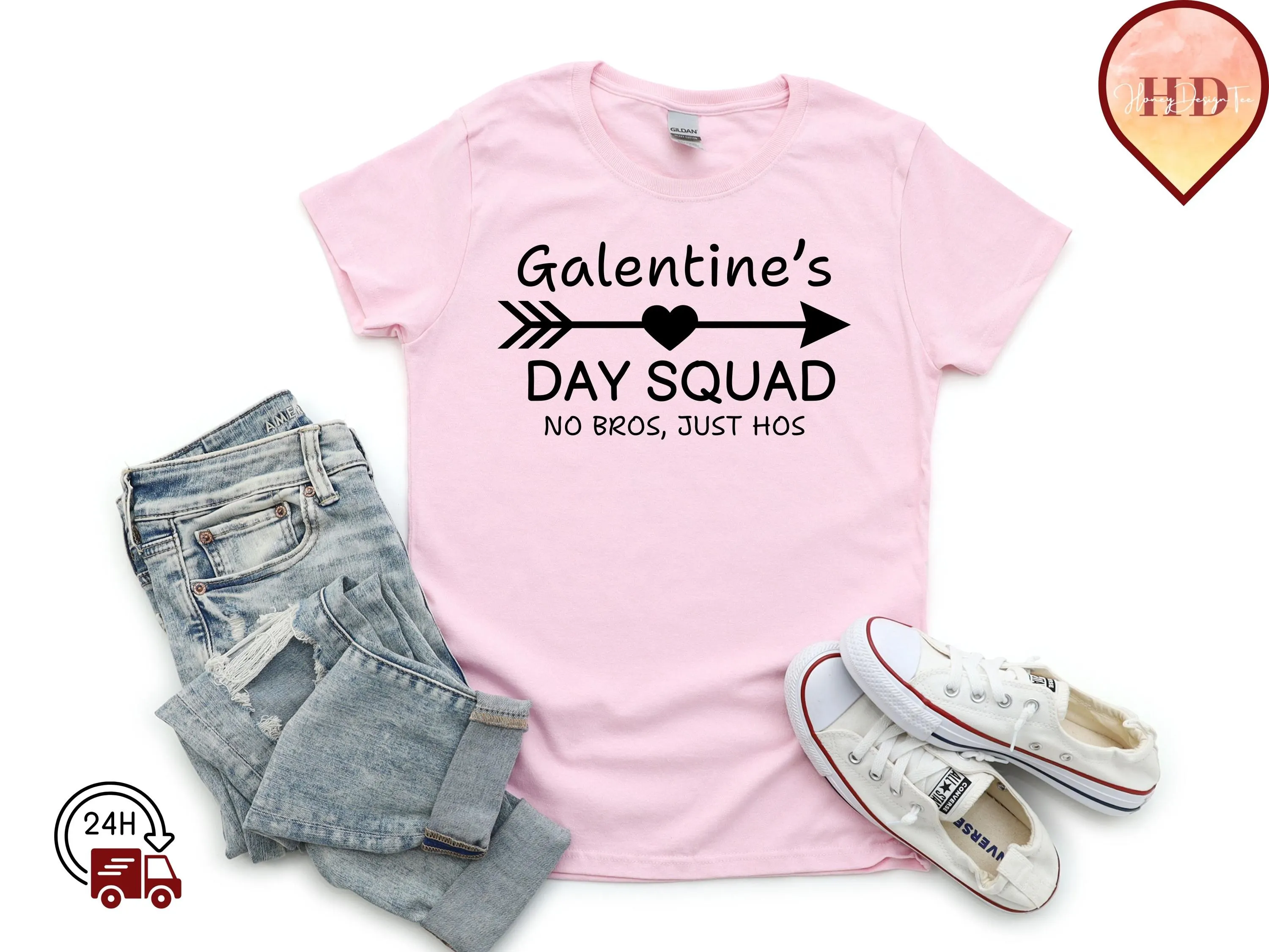 Galentines Day Squad DTF Transfer, Valentine's Day DTF, Girl Gang Heat Press, Valentine's Day Funny Hot Peel Dtf, Gift for Valentines Day