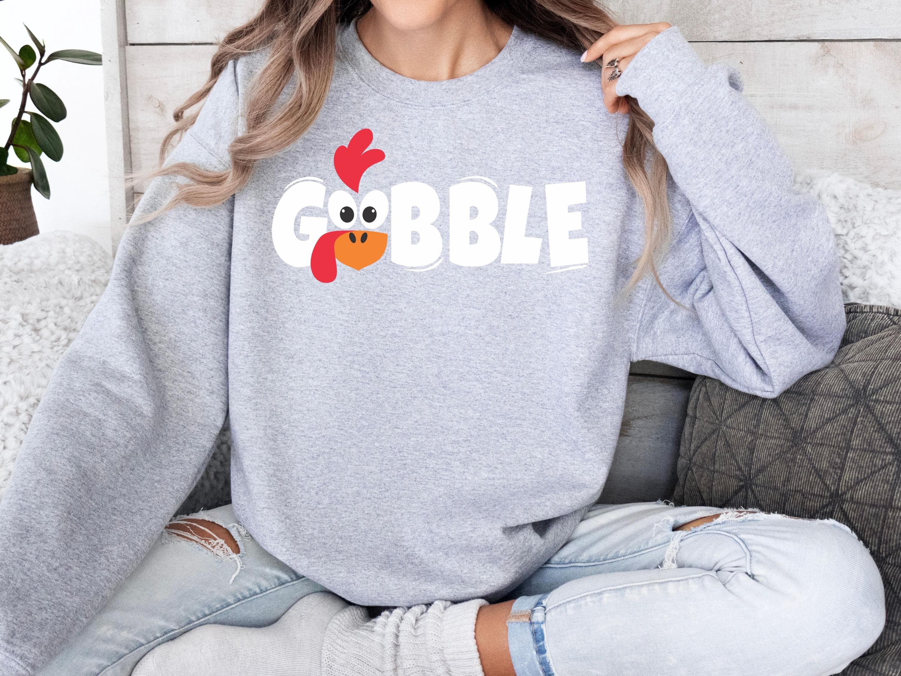 Thanksgiving Turkey Gobble DTF Iron On - image 5