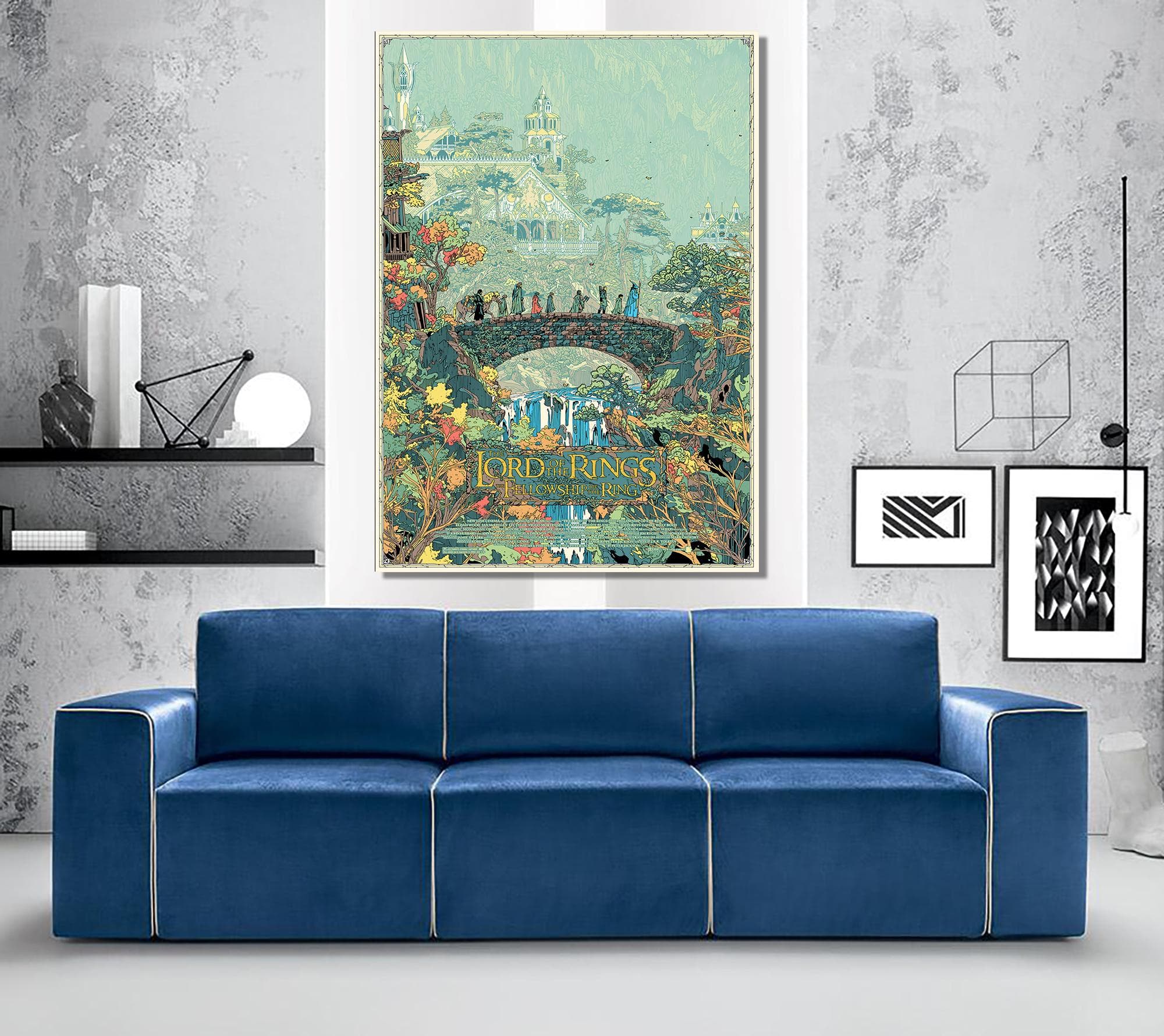 Lord of the Rings Canvas Art: Middle Earth Fantasy Wall Decor - image 4