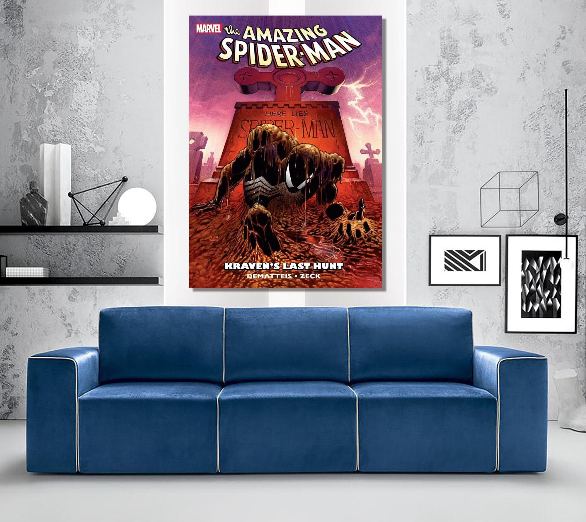 Comic Cover Canvas,Amazing Spider Man Canvas, Spider Art,  Super Heroes Wall Art, Canvas Art, Customizable Canvas, Special Size Canvas - image 5