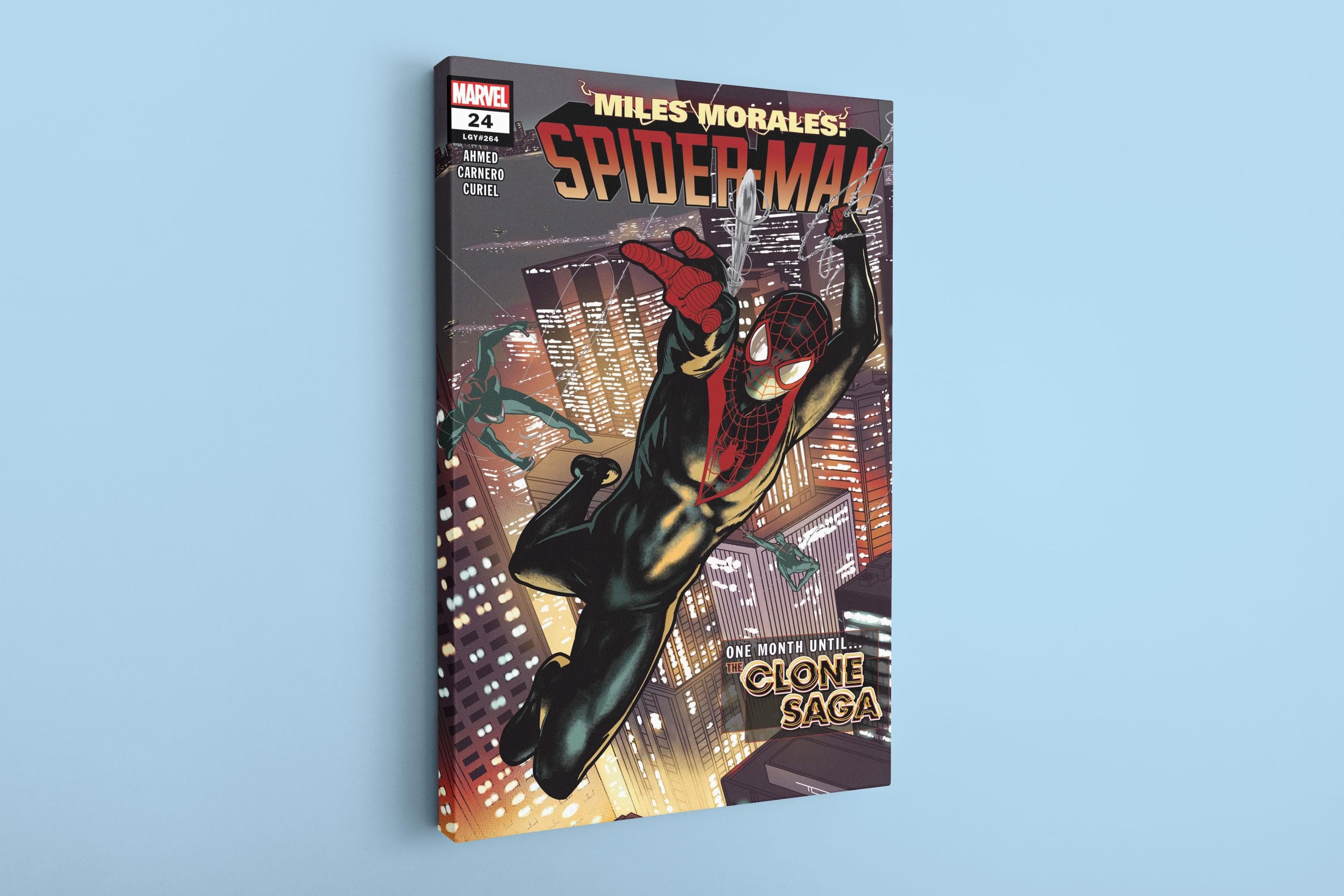 Spider-Man Comic Book Cover Canvas Art Print: Superhero Wall Decor - image 3