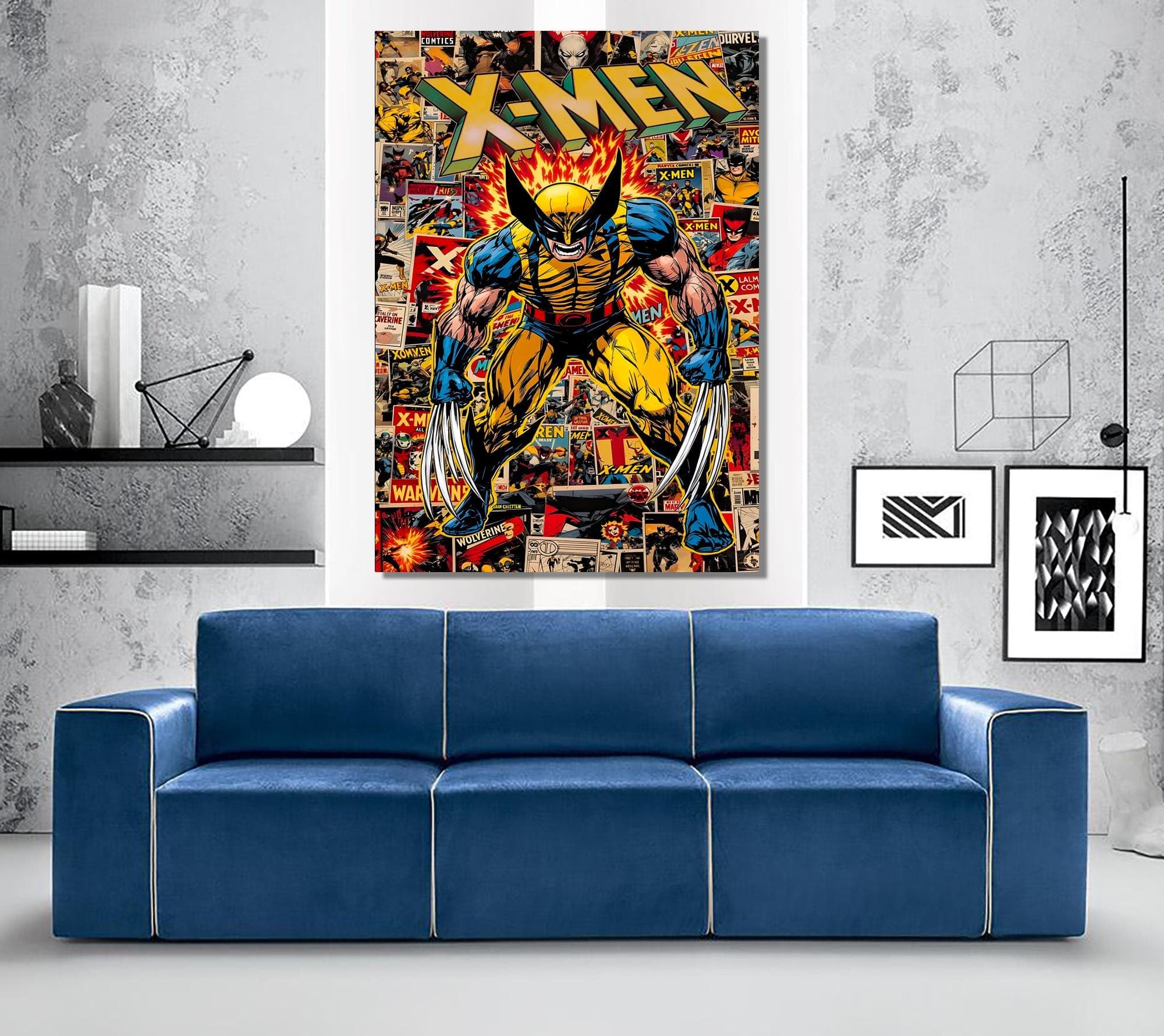X-Men Comic Book Canvas Art Print: Superhero Wall Decor - image 3