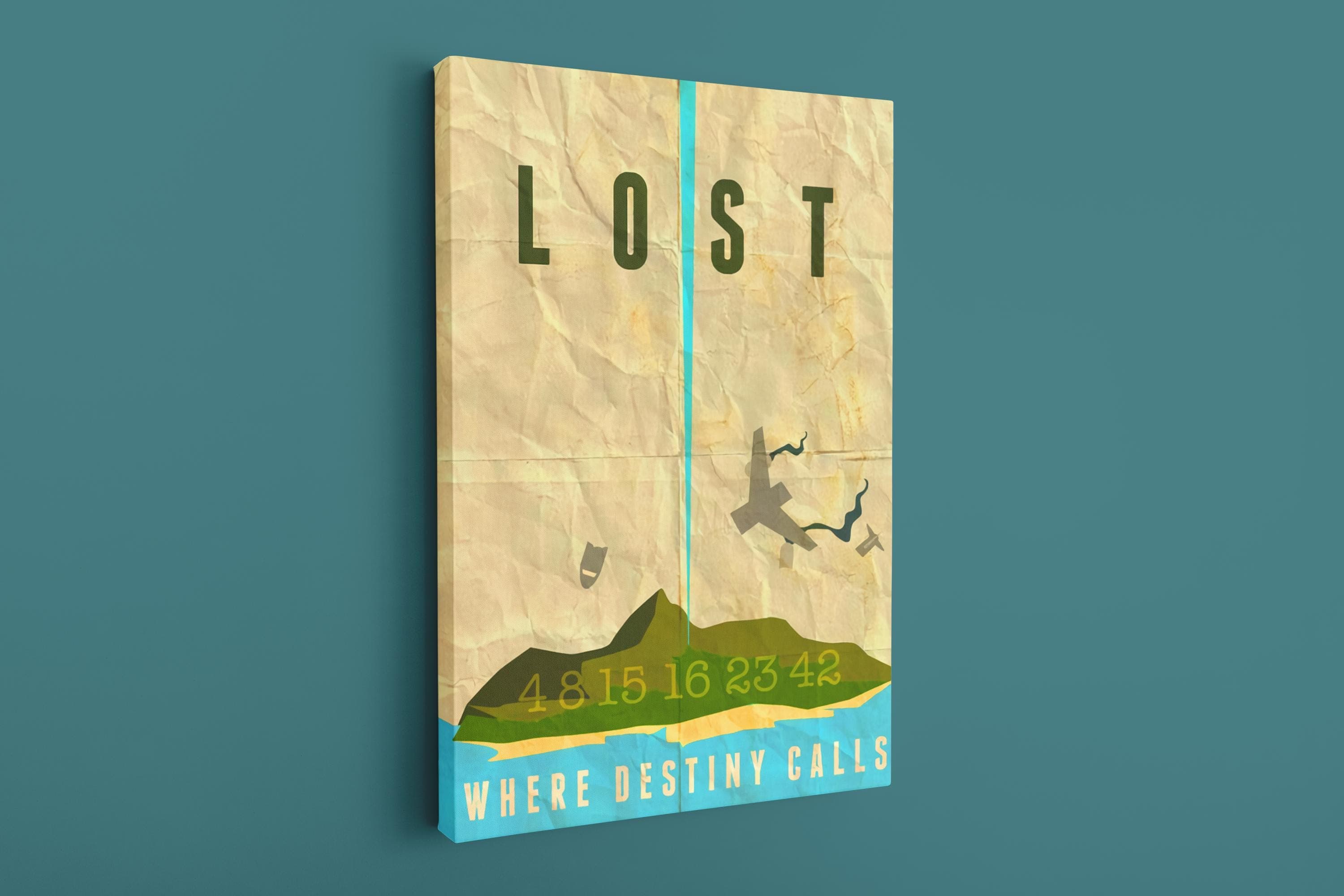 Lost TV Series Poster: Destiny Calls Canvas Art Print - image 4