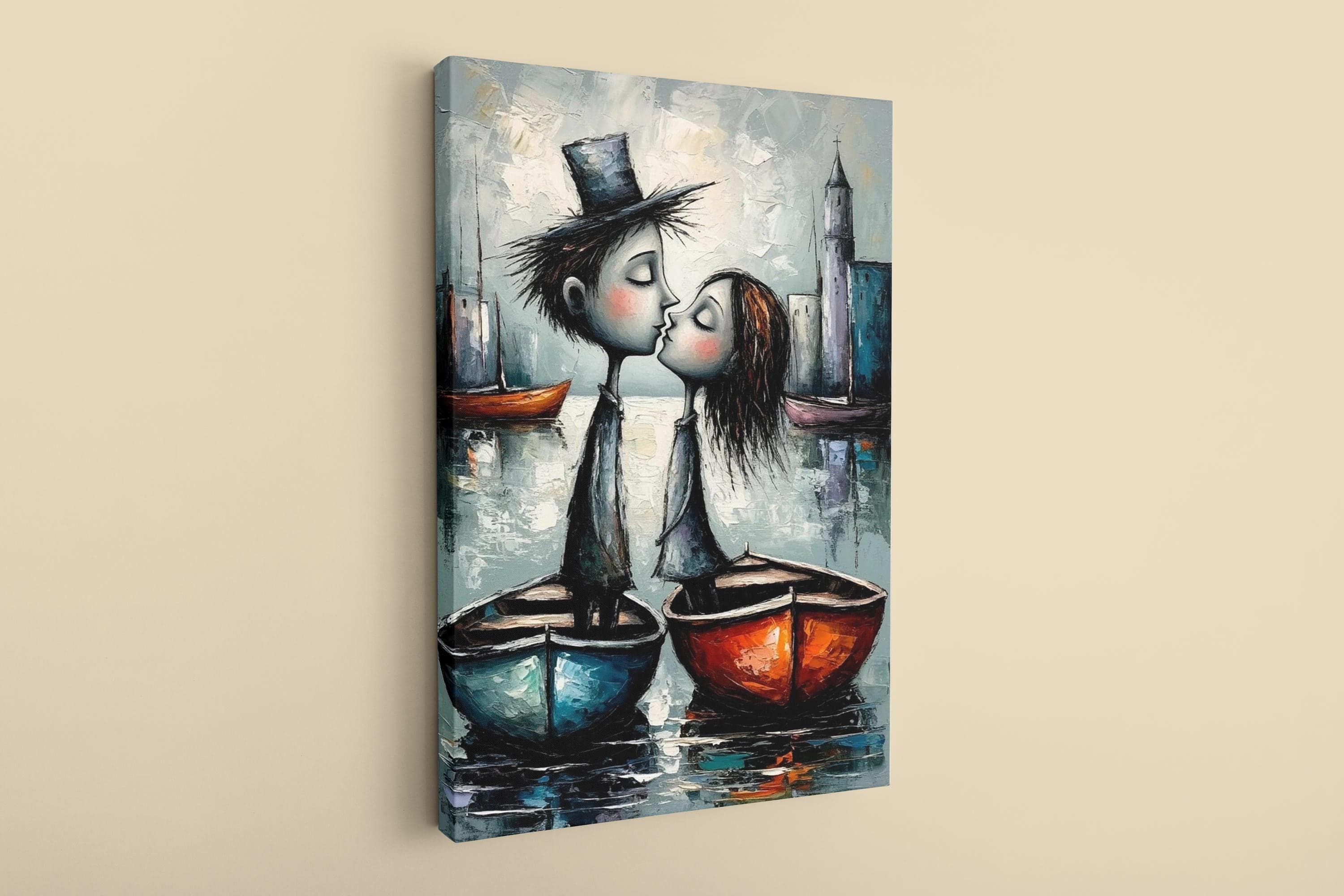Love Themed canvas, Oil Painting Art,Canvas Gift, Canvas Art, Love Wall Art,Personalized Tables, Custom Gift - image 3